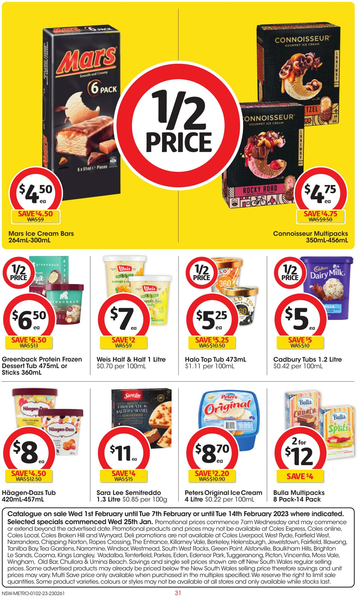 Catalogue Coles 01.02.2023 - 07.02.2023