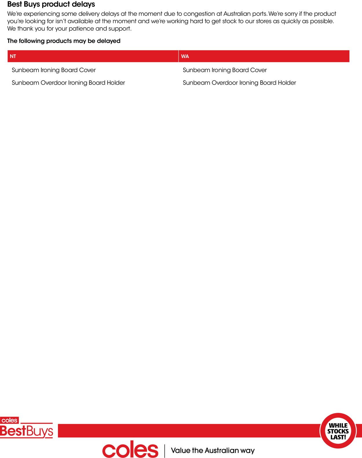 Catalogue Coles 19.02.2021 - 28.02.2021