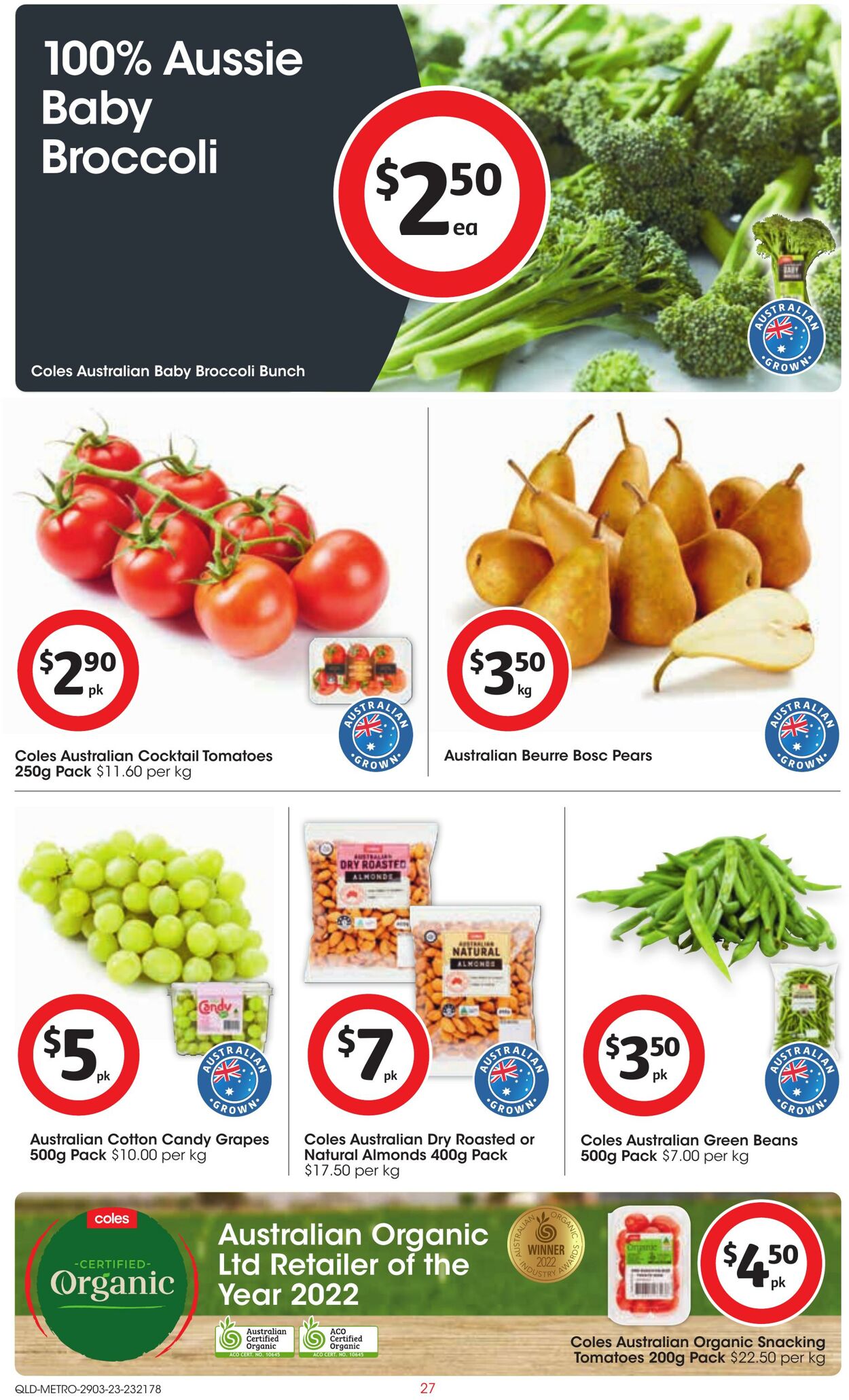 Catalogue Coles 29.03.2023 - 04.04.2023