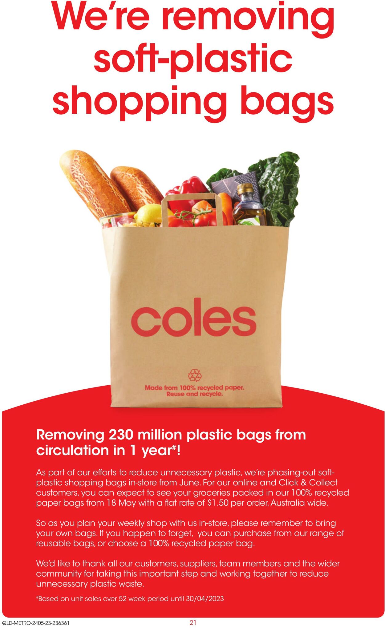 Catalogue Coles 24.05.2023 - 30.05.2023