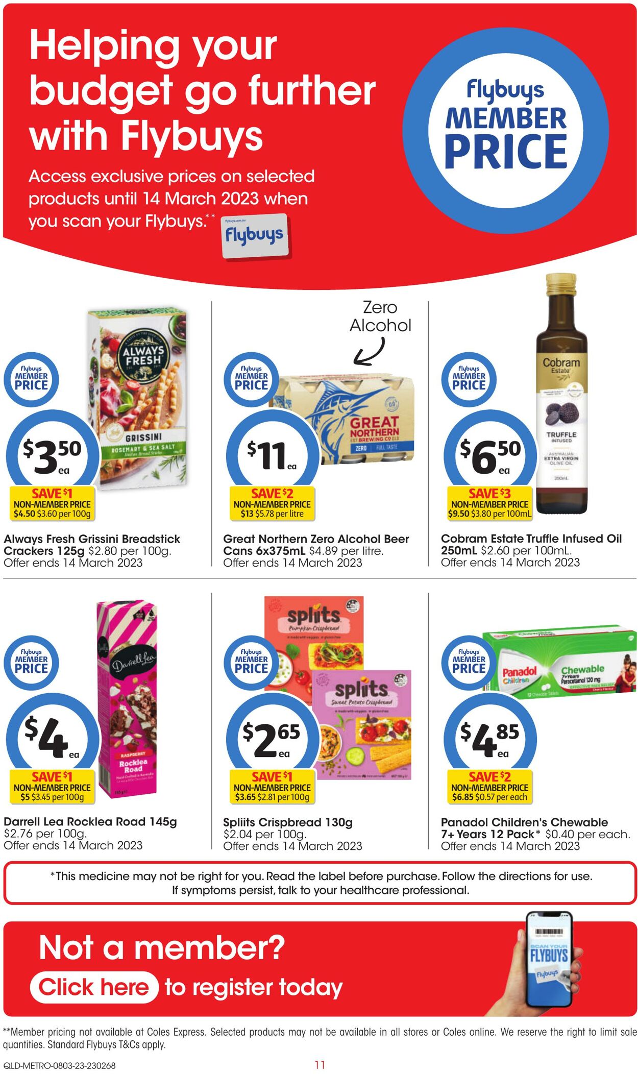 Catalogue Coles 08.03.2023 - 14.03.2023