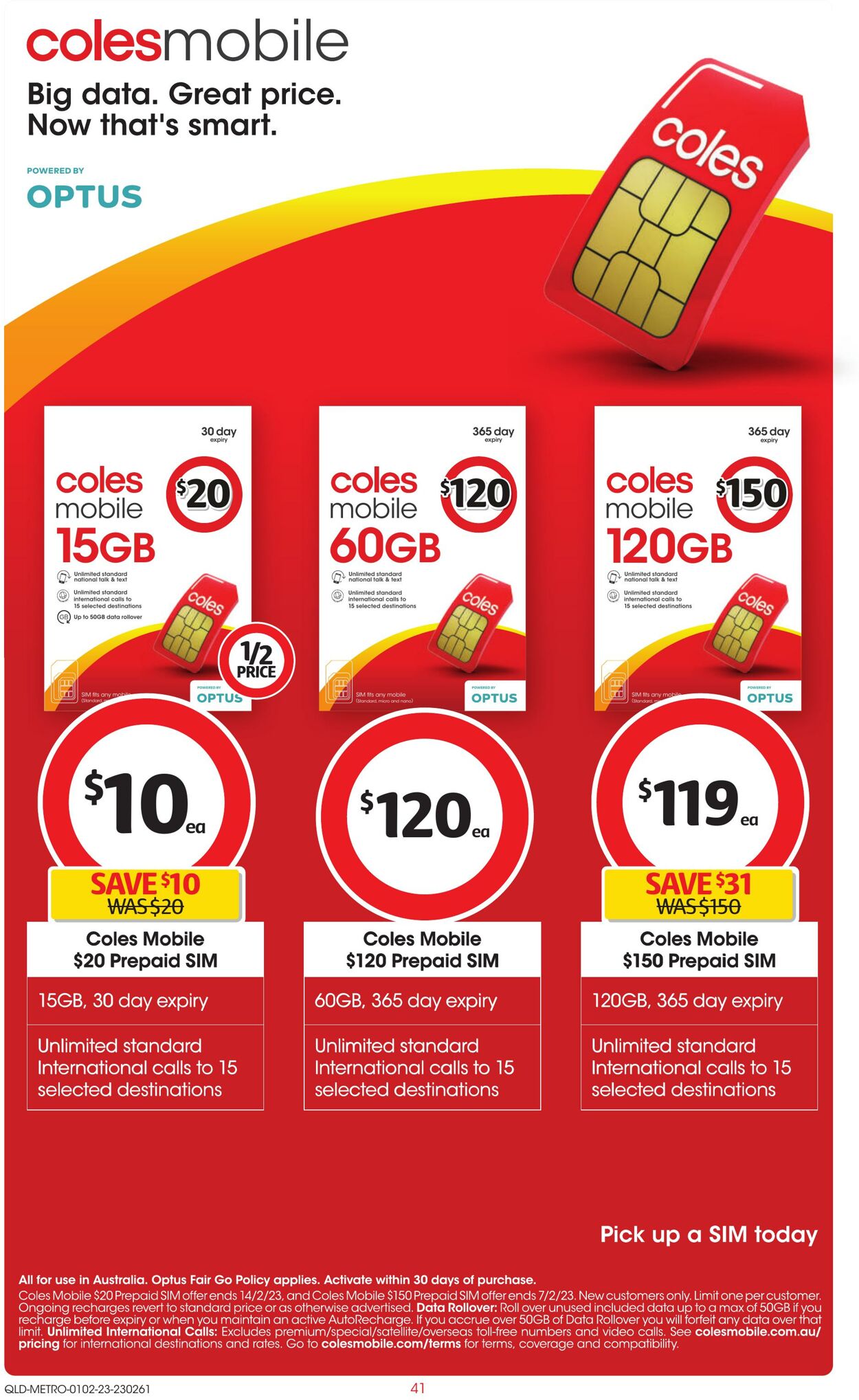 Catalogue Coles 01.02.2023 - 07.02.2023