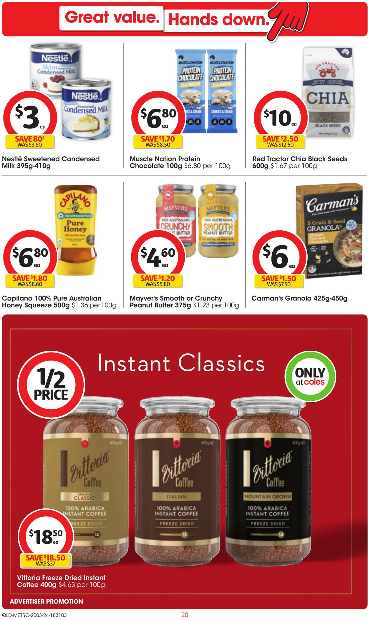 Catalogue Coles 20.03.2024 - 26.03.2024