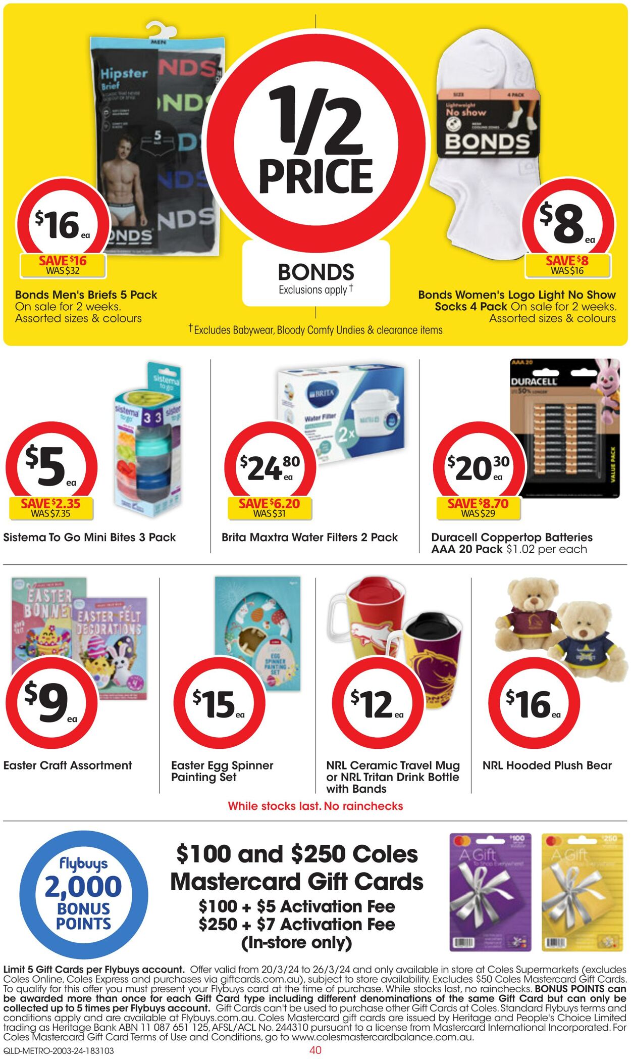 Catalogue Coles 20.03.2024 - 26.03.2024