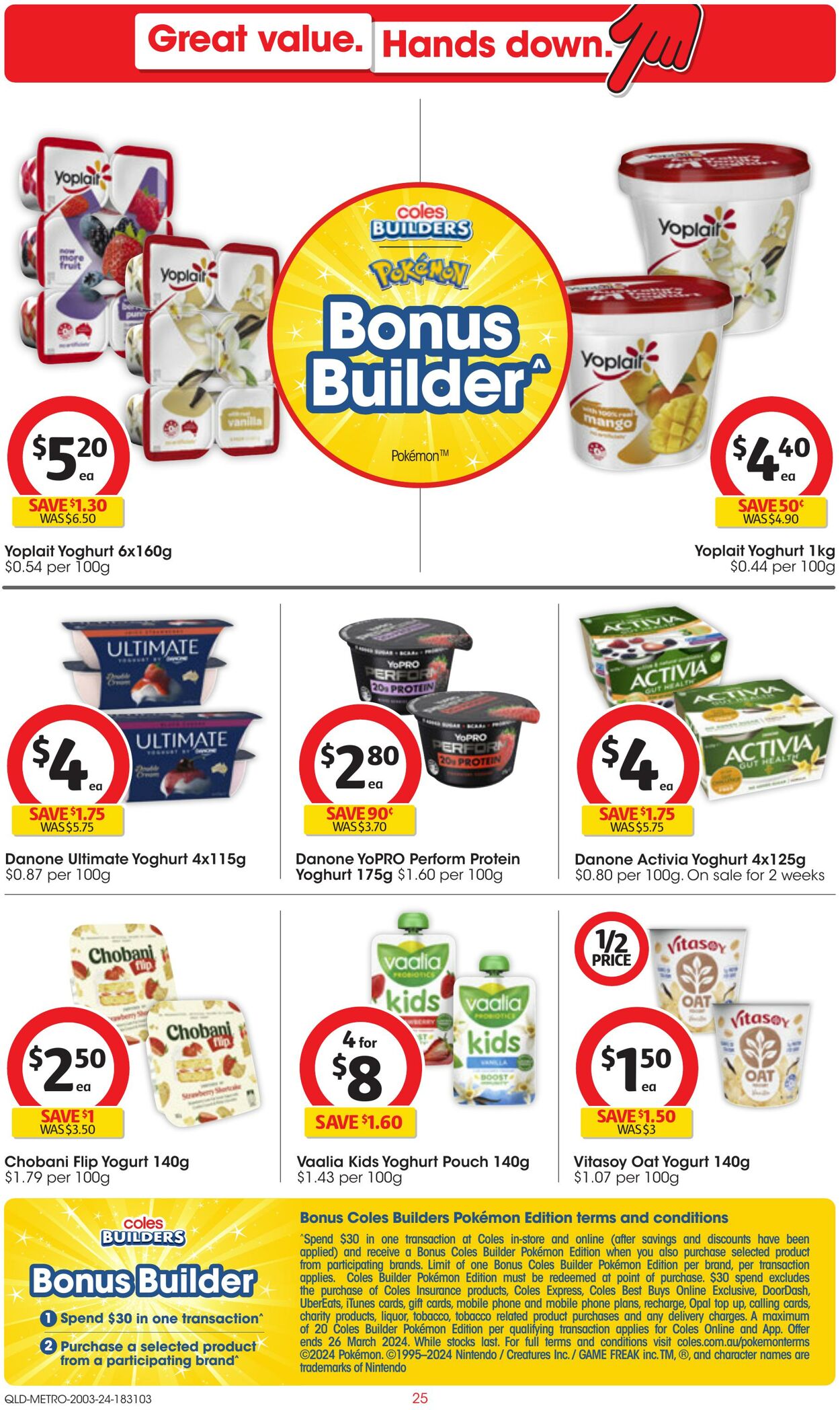 Catalogue Coles 20.03.2024 - 26.03.2024