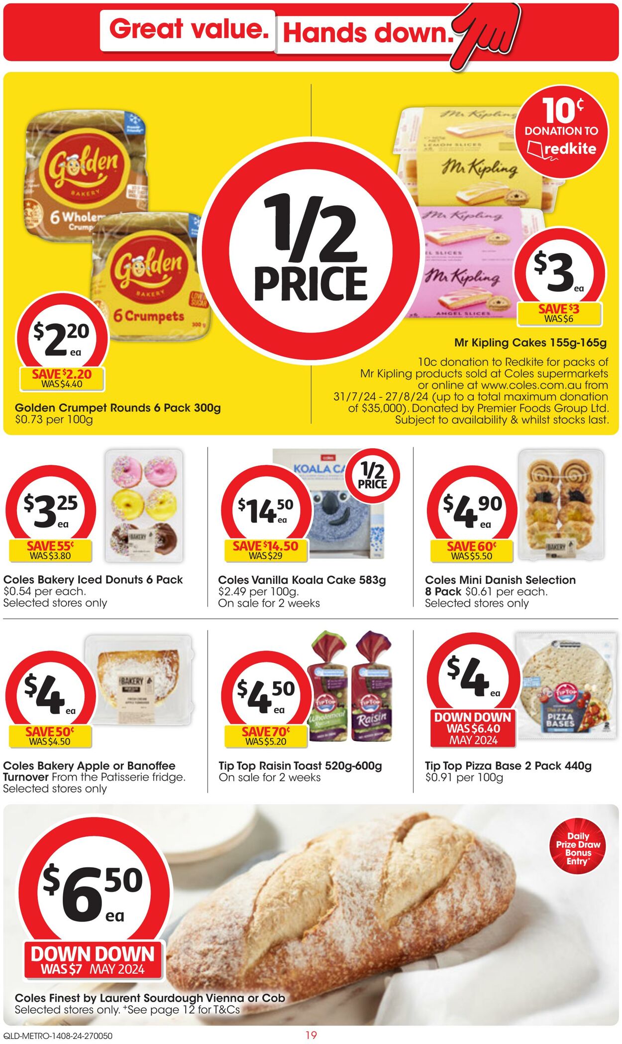 Catalogue Coles 14.08.2024 - 20.08.2024