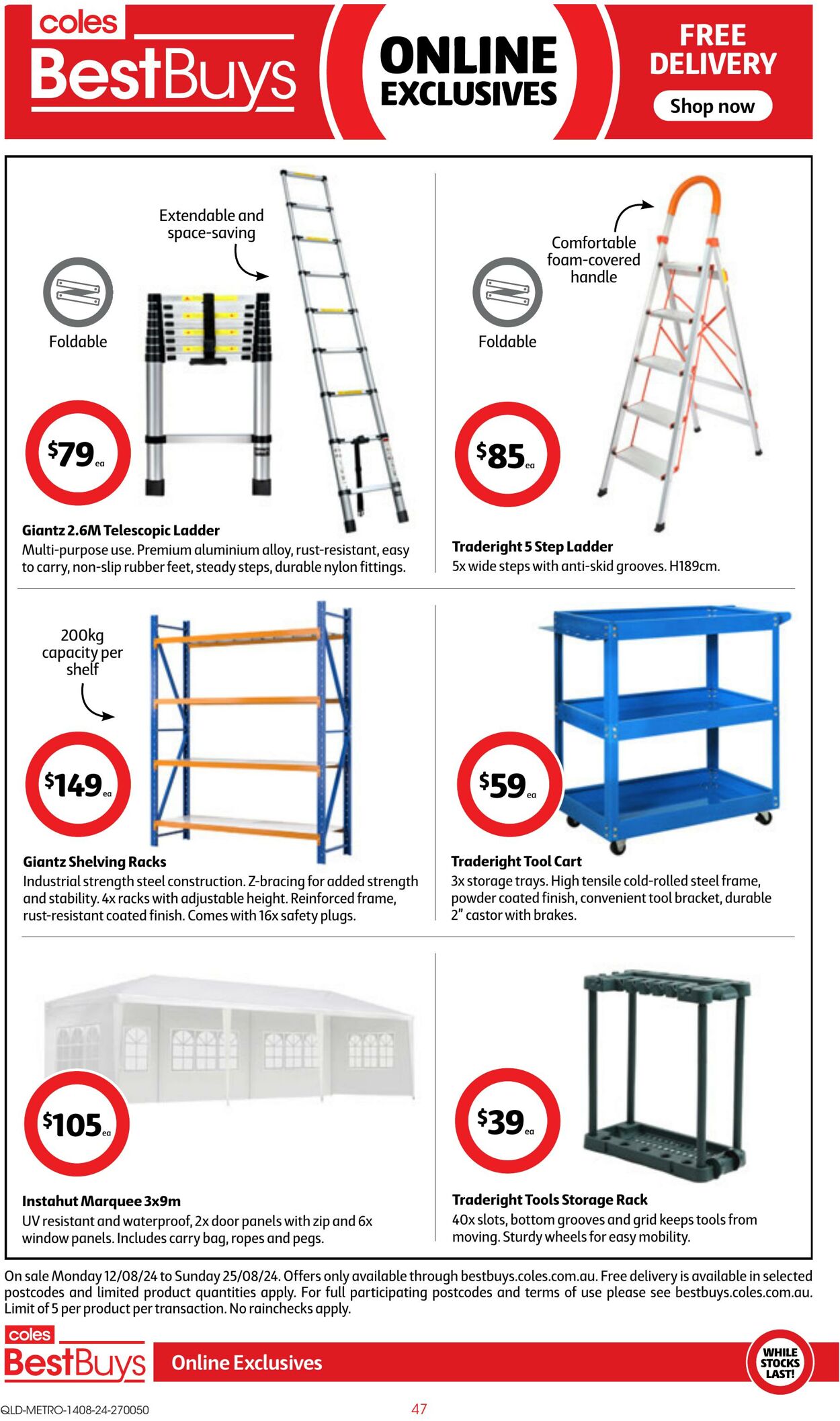 Catalogue Coles 14.08.2024 - 20.08.2024