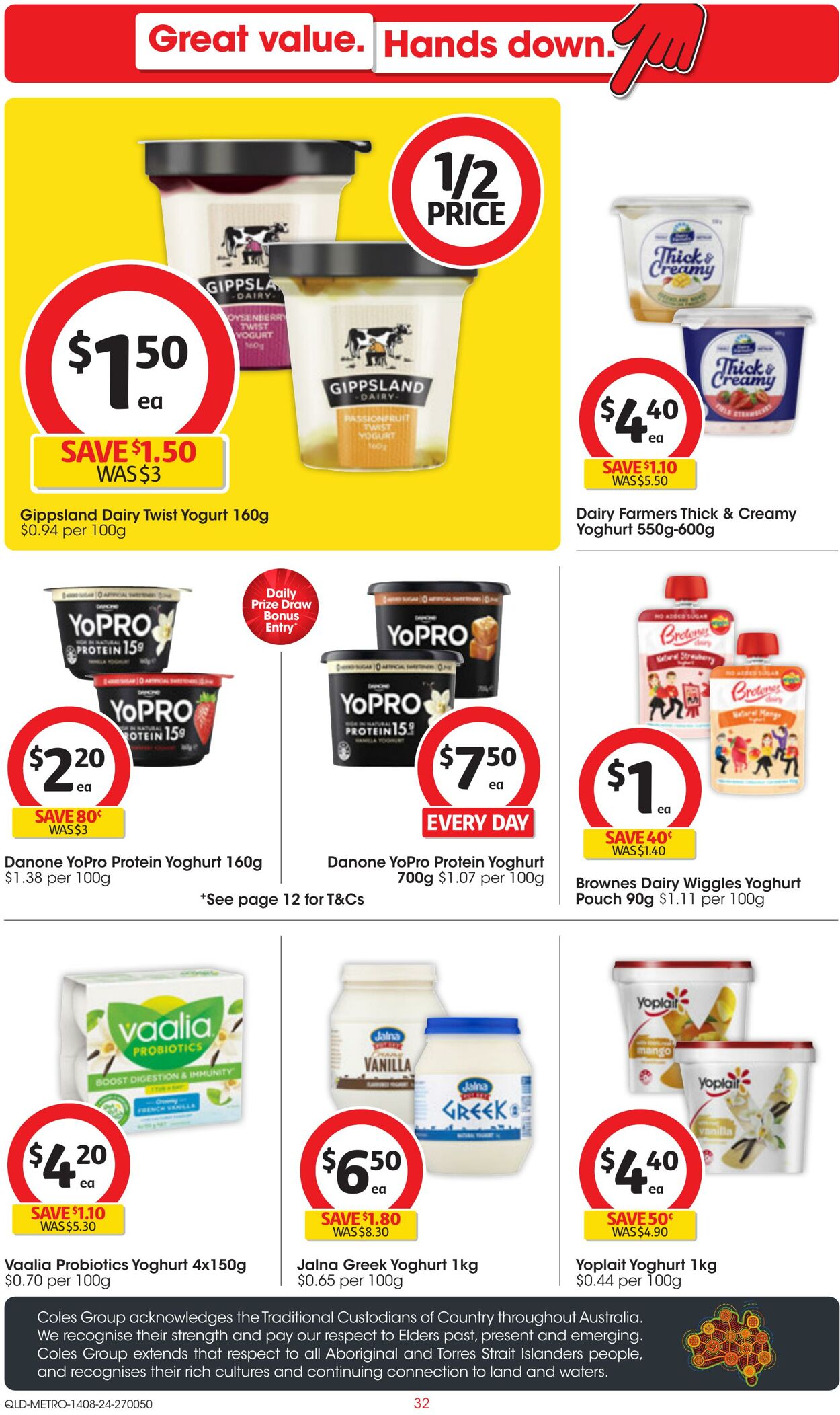 Catalogue Coles 14.08.2024 - 20.08.2024