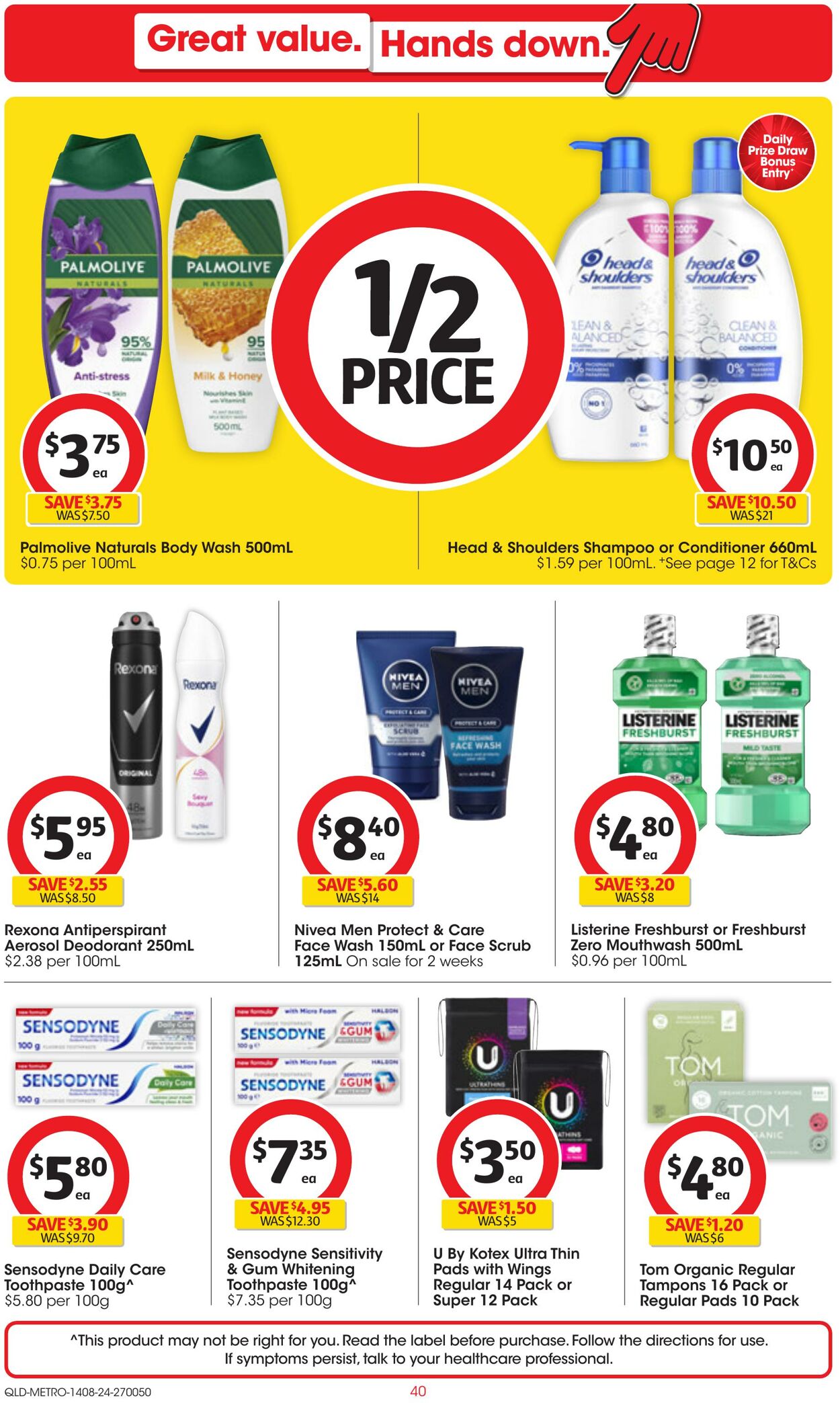 Catalogue Coles 14.08.2024 - 20.08.2024