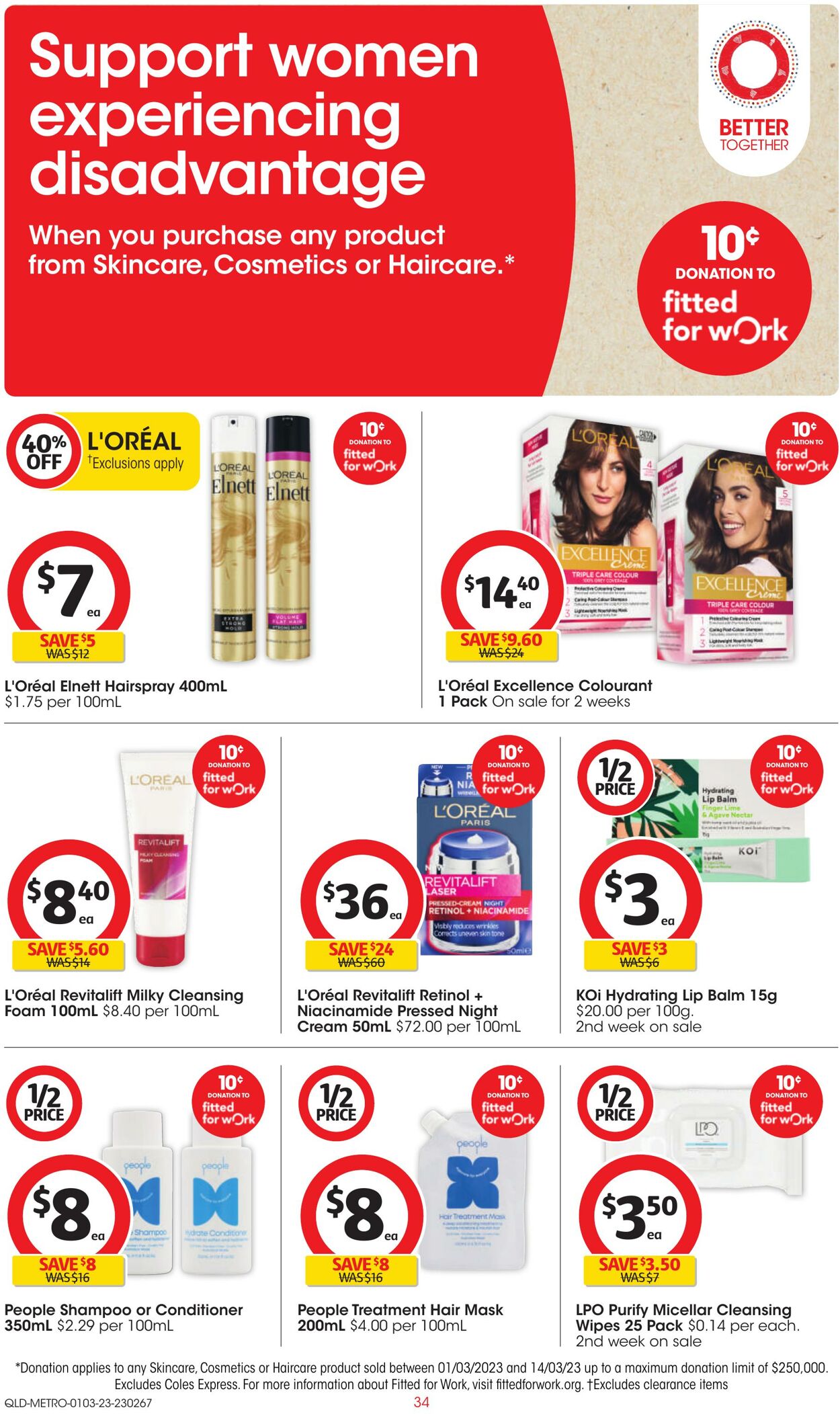 Catalogue Coles 01.03.2023 - 07.03.2023