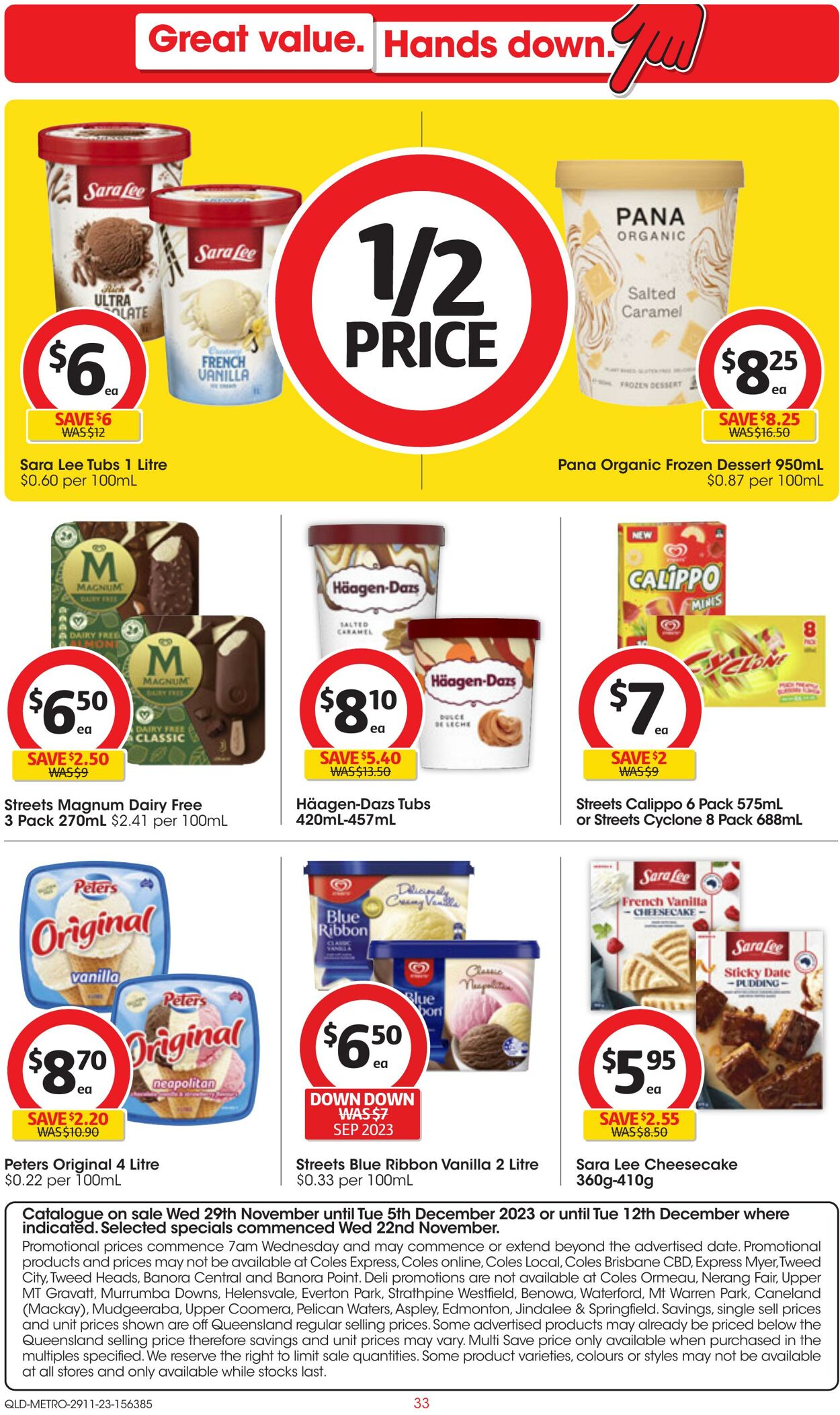 Catalogue Coles 29.11.2023 - 05.12.2023