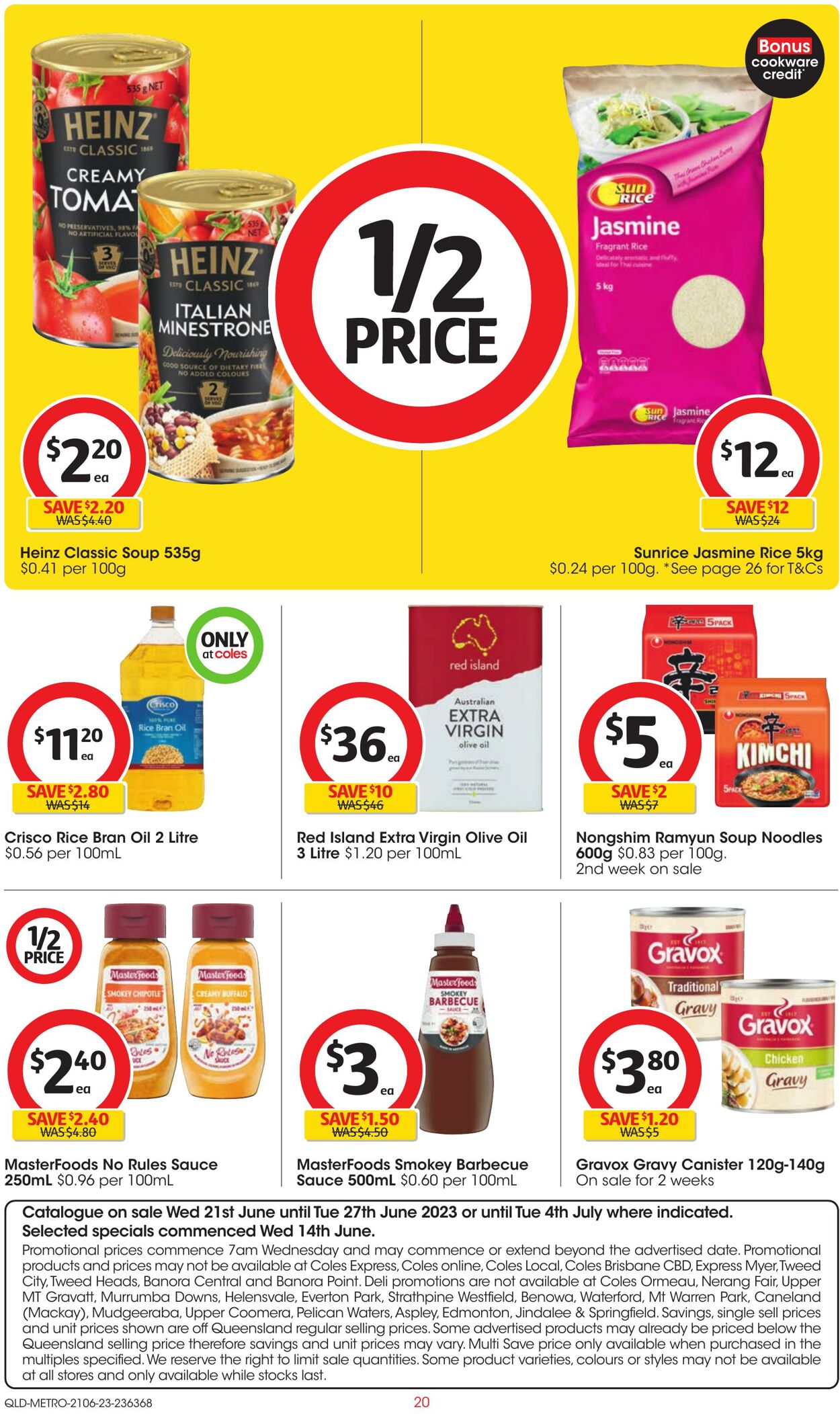 Catalogue Coles 14.06.2023 - 20.06.2023