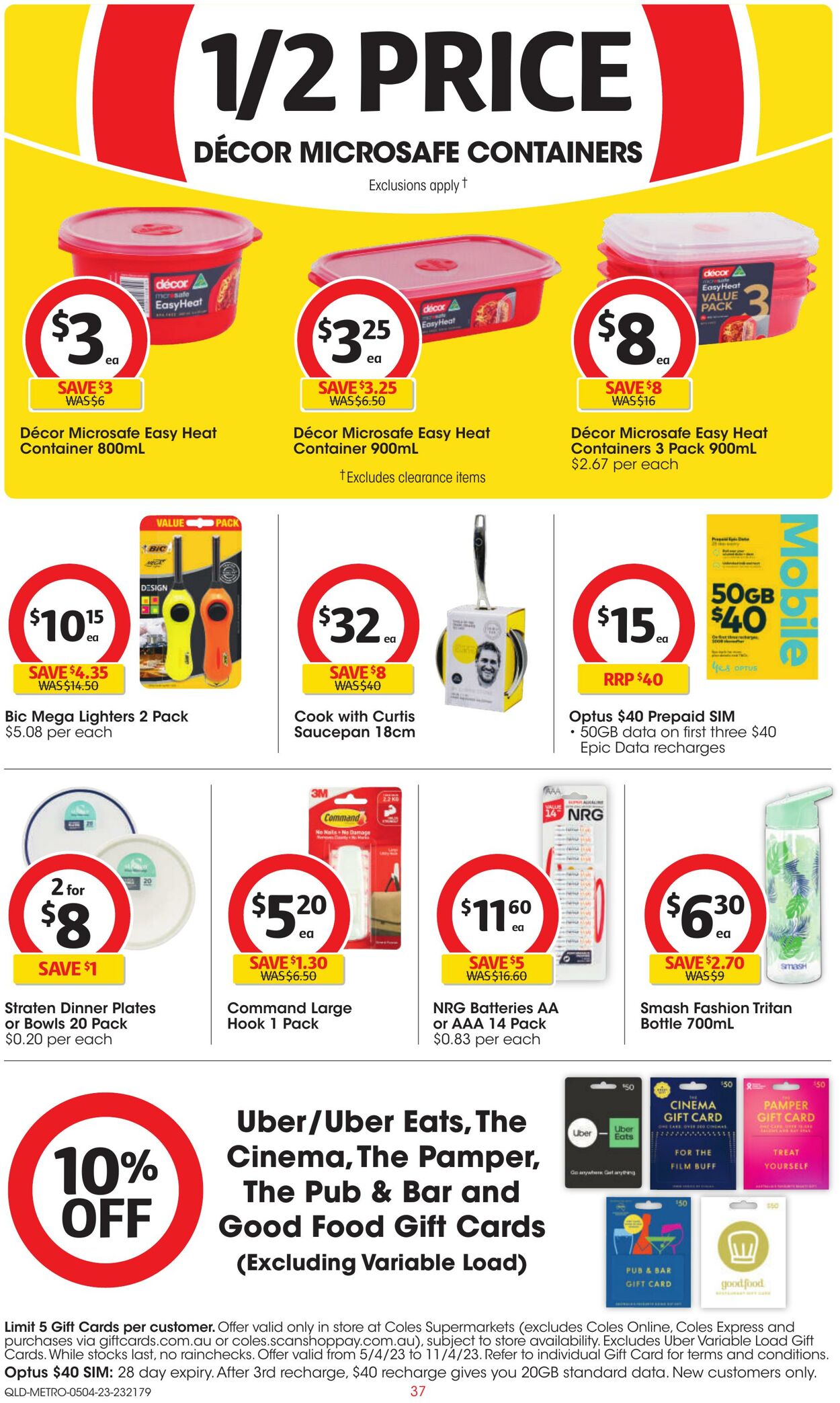 Catalogue Coles 05.04.2023 - 11.04.2023