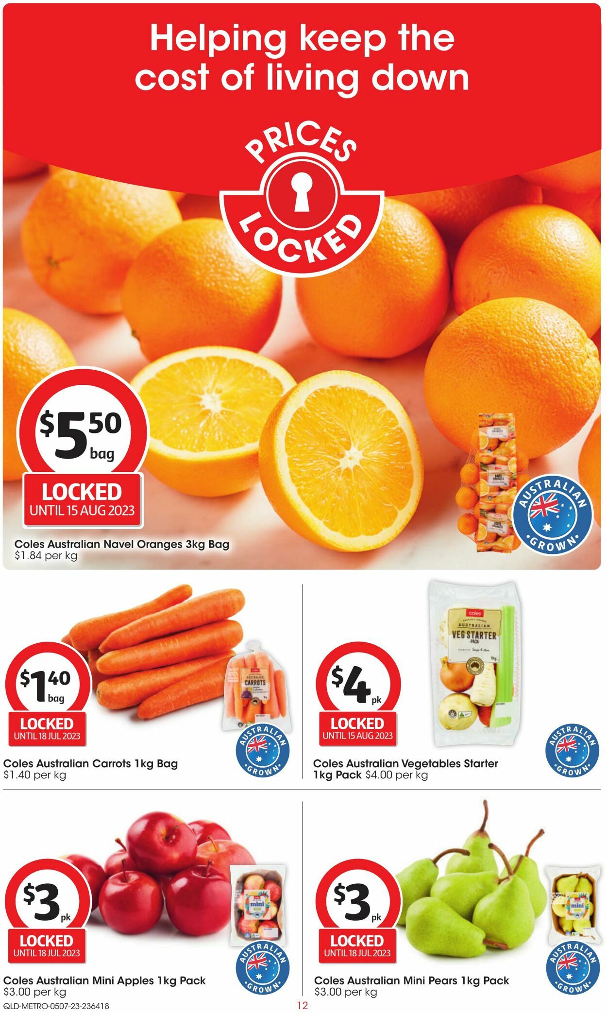 Catalogue Coles 28.06.2023 - 04.07.2023