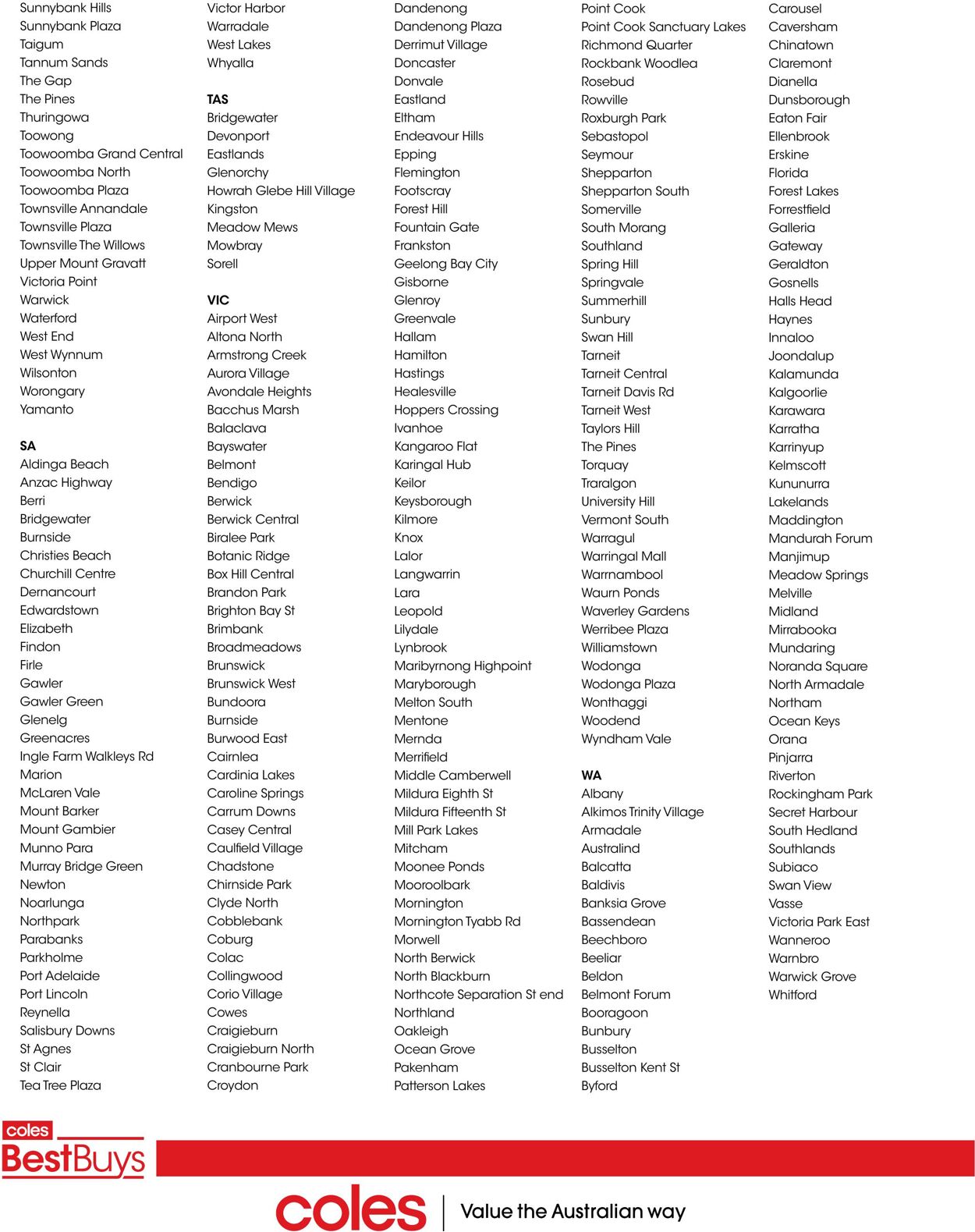 Catalogue Coles 19.07.2023 - 25.07.2023