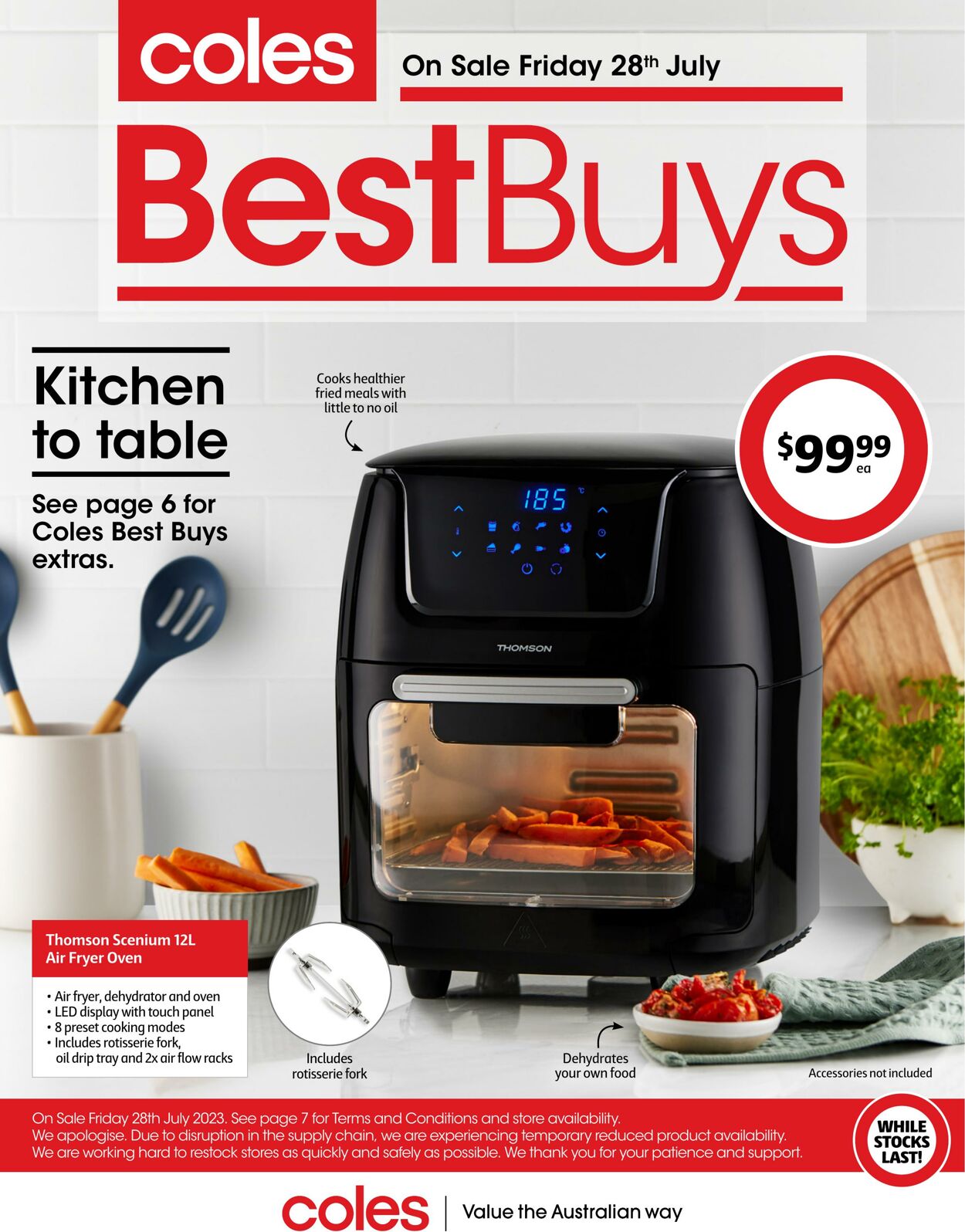 Catalogue Coles 19.07.2023 - 25.07.2023