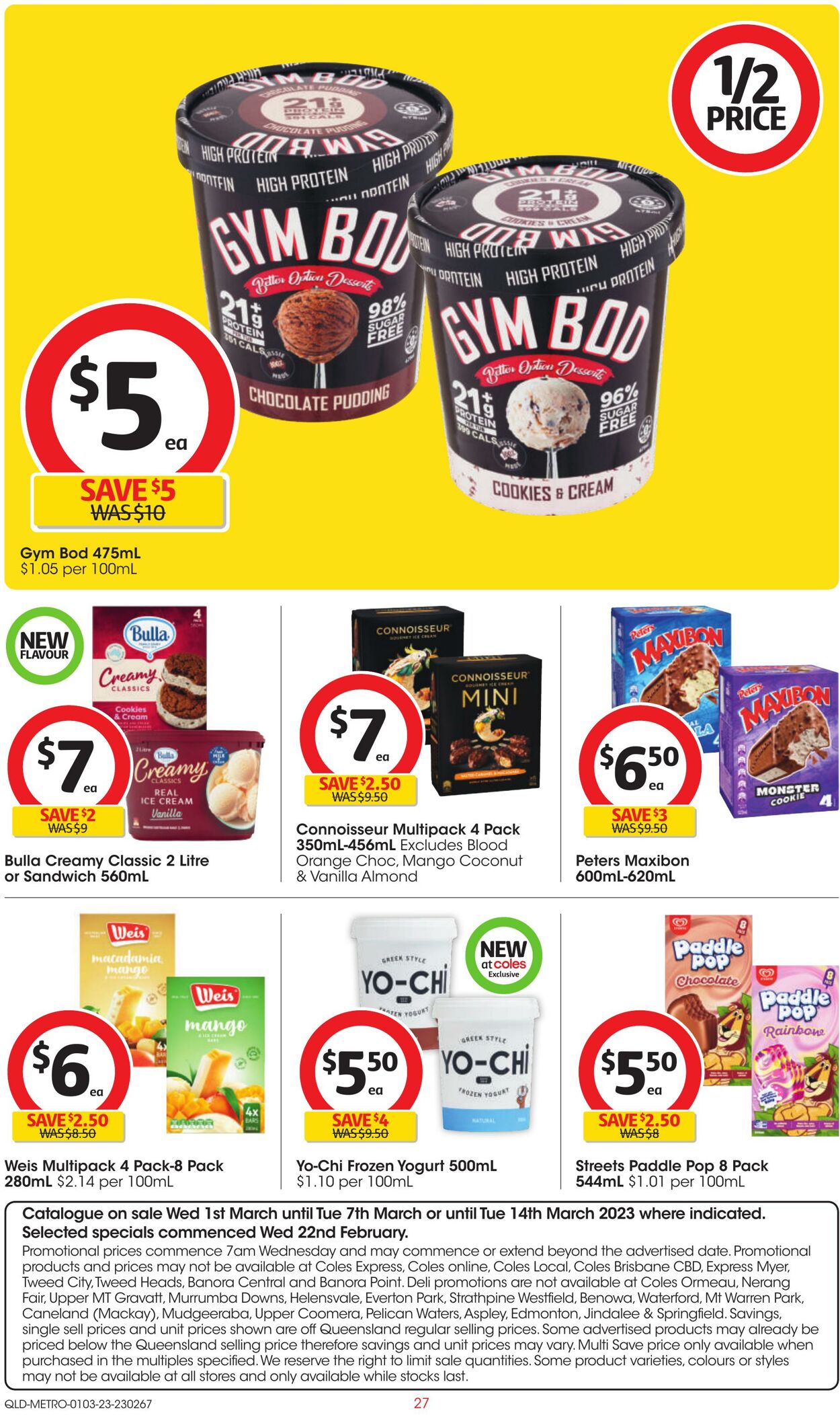 Catalogue Coles 01.03.2023 - 07.03.2023