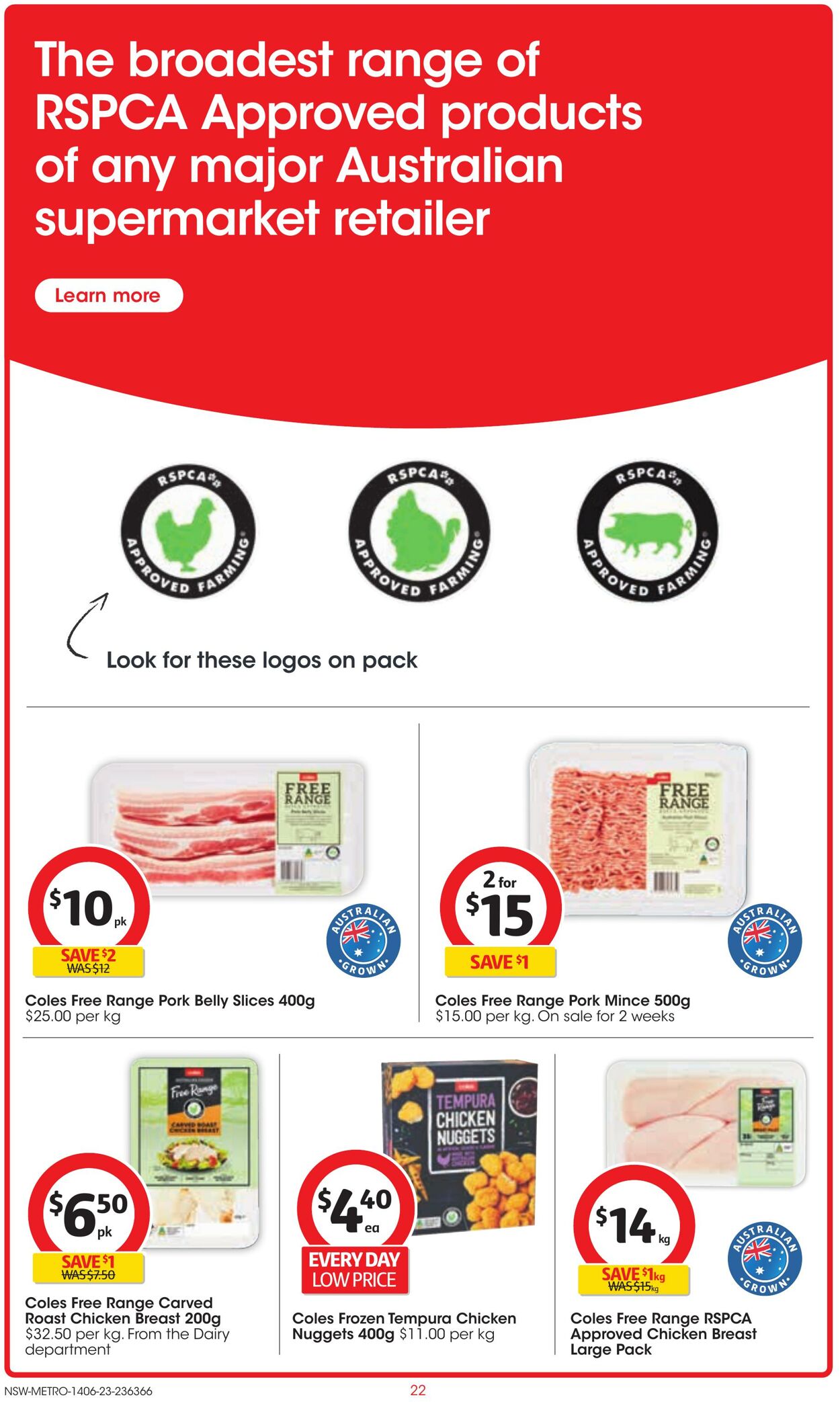 Catalogue Coles 14.06.2023 - 20.06.2023