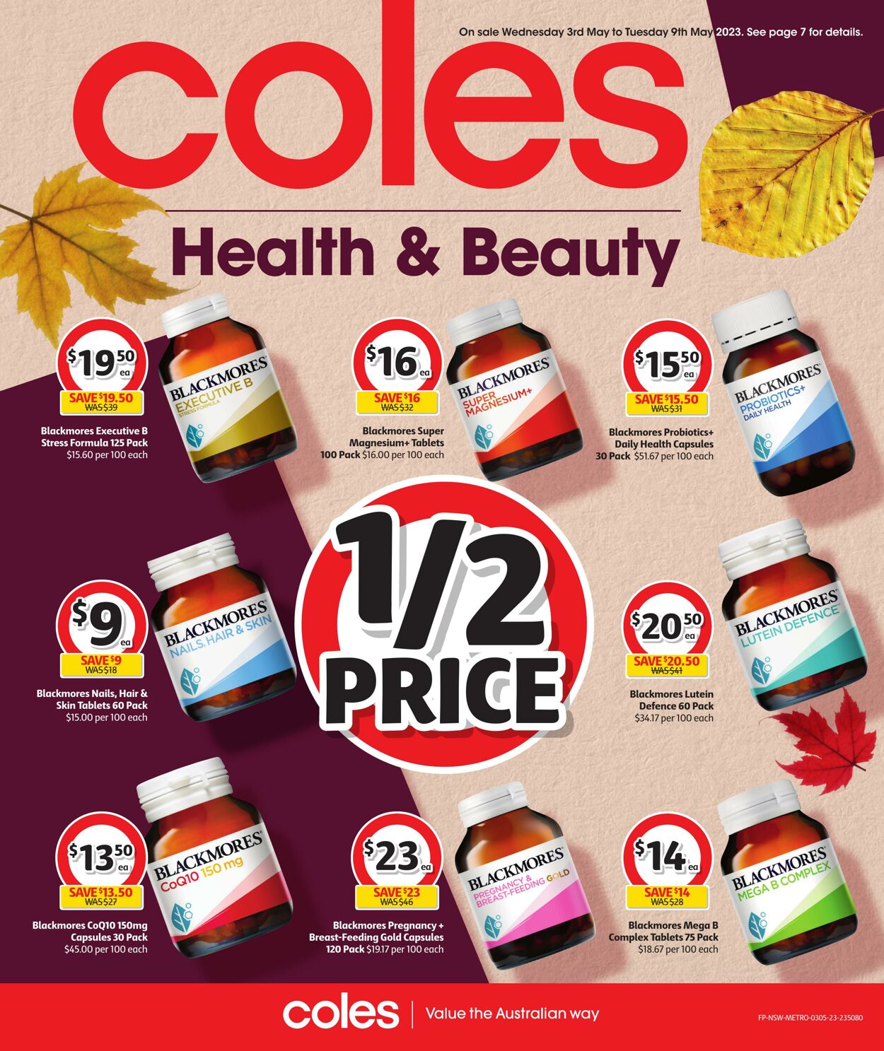 Catalogue Coles 03.05.2023 - 09.05.2023