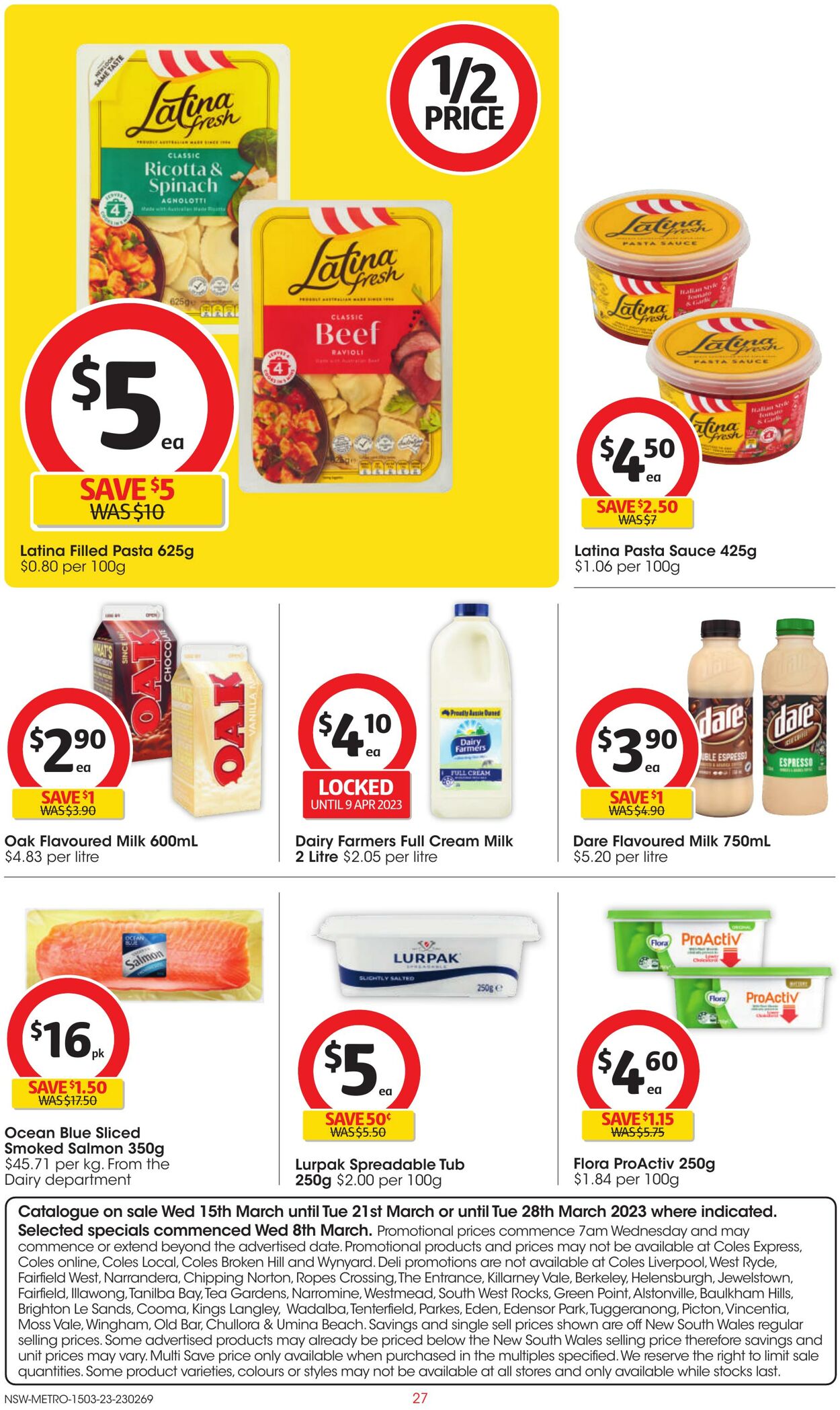 Catalogue Coles 15.03.2023 - 21.03.2023