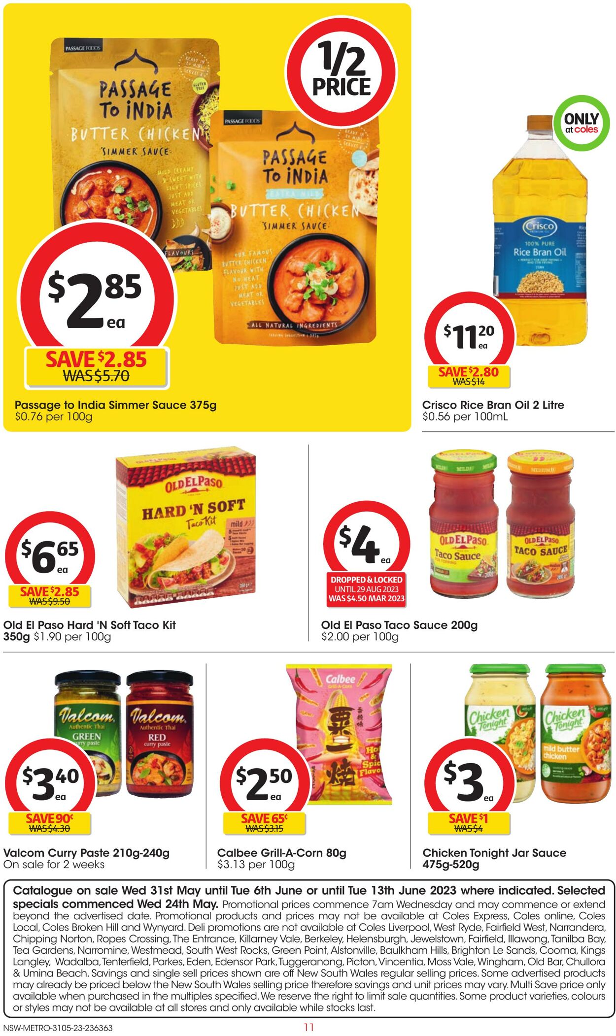 Catalogue Coles 31.05.2023 - 06.06.2023