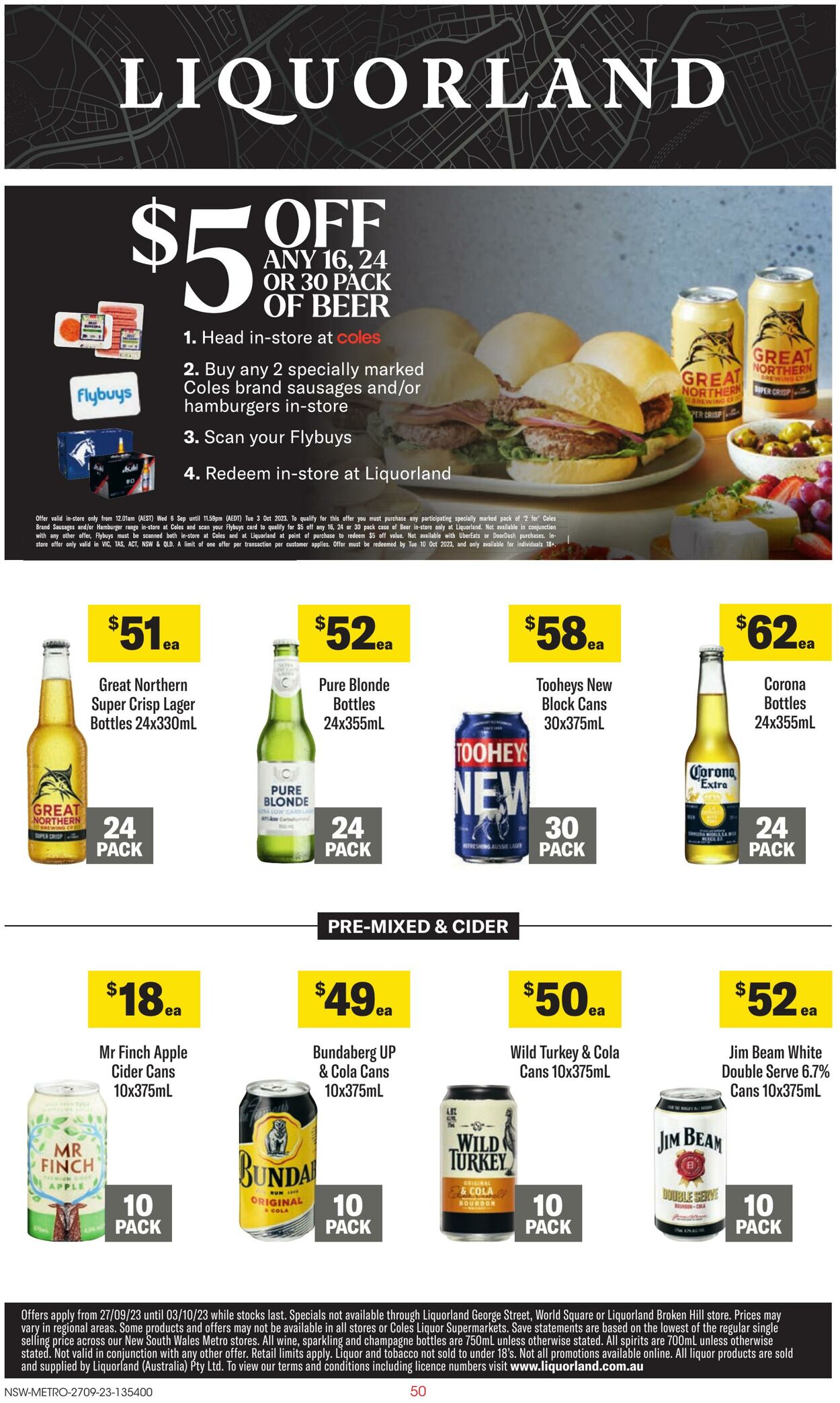 Catalogue Coles 27.09.2023 - 03.10.2023