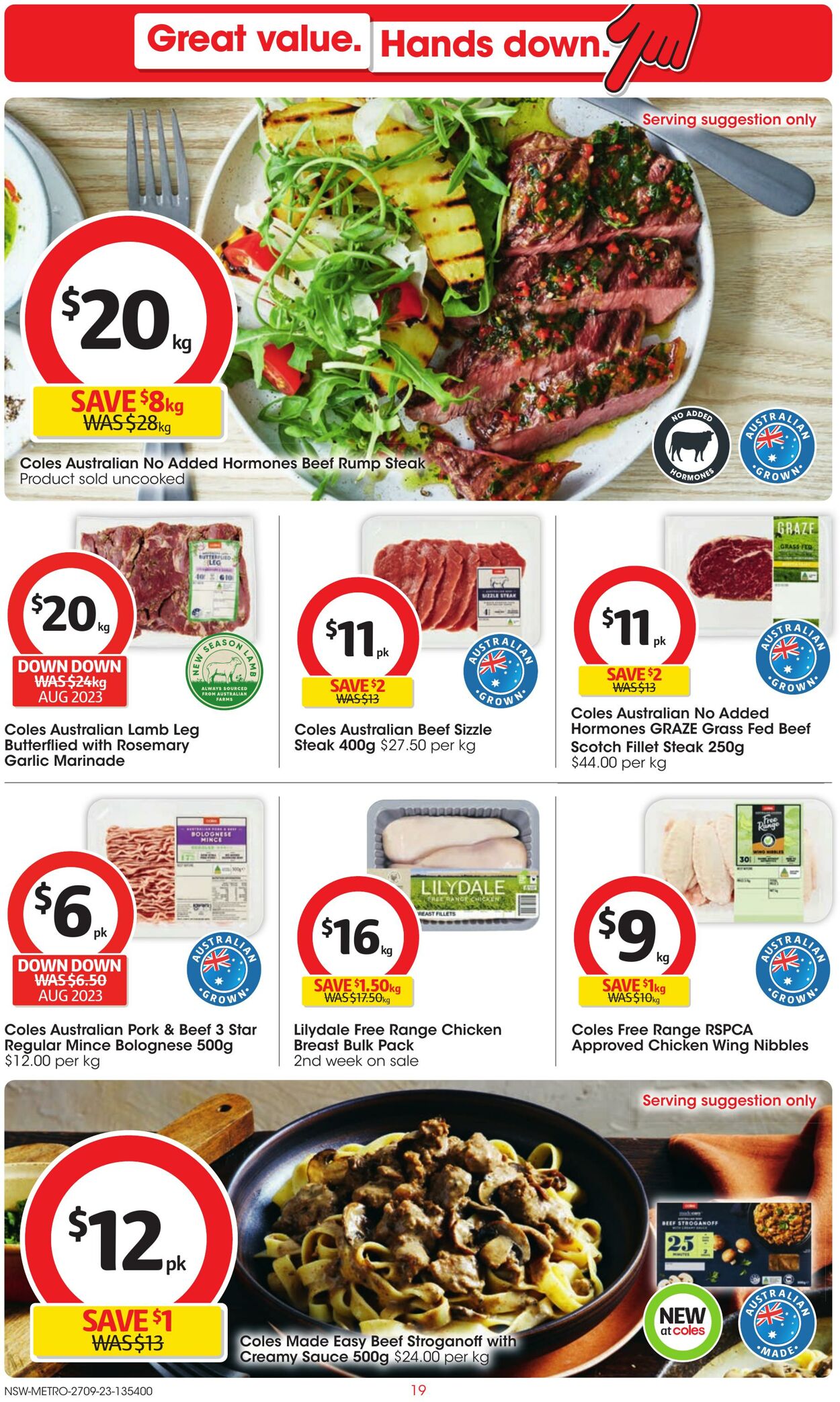 Catalogue Coles 27.09.2023 - 03.10.2023