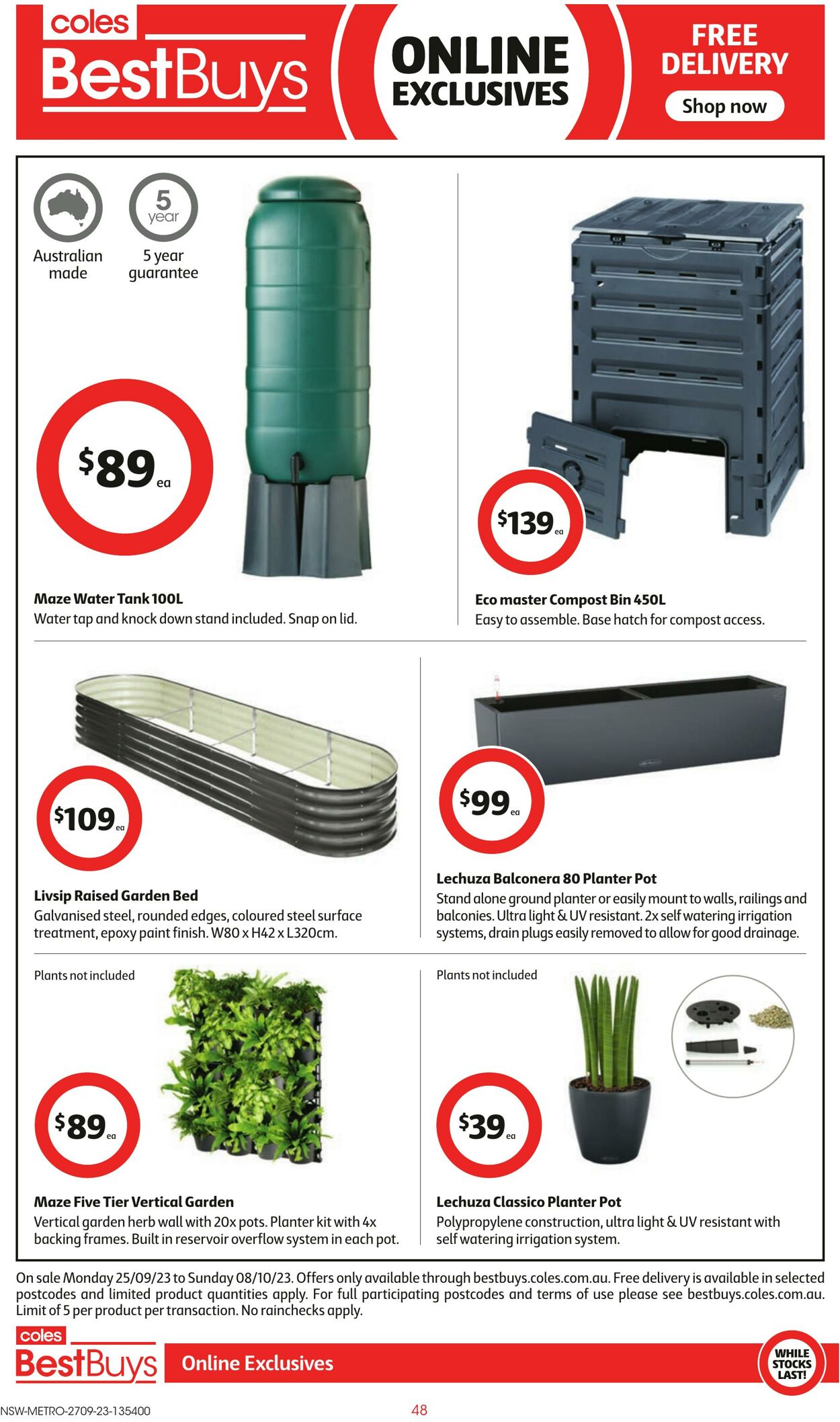 Catalogue Coles 27.09.2023 - 03.10.2023