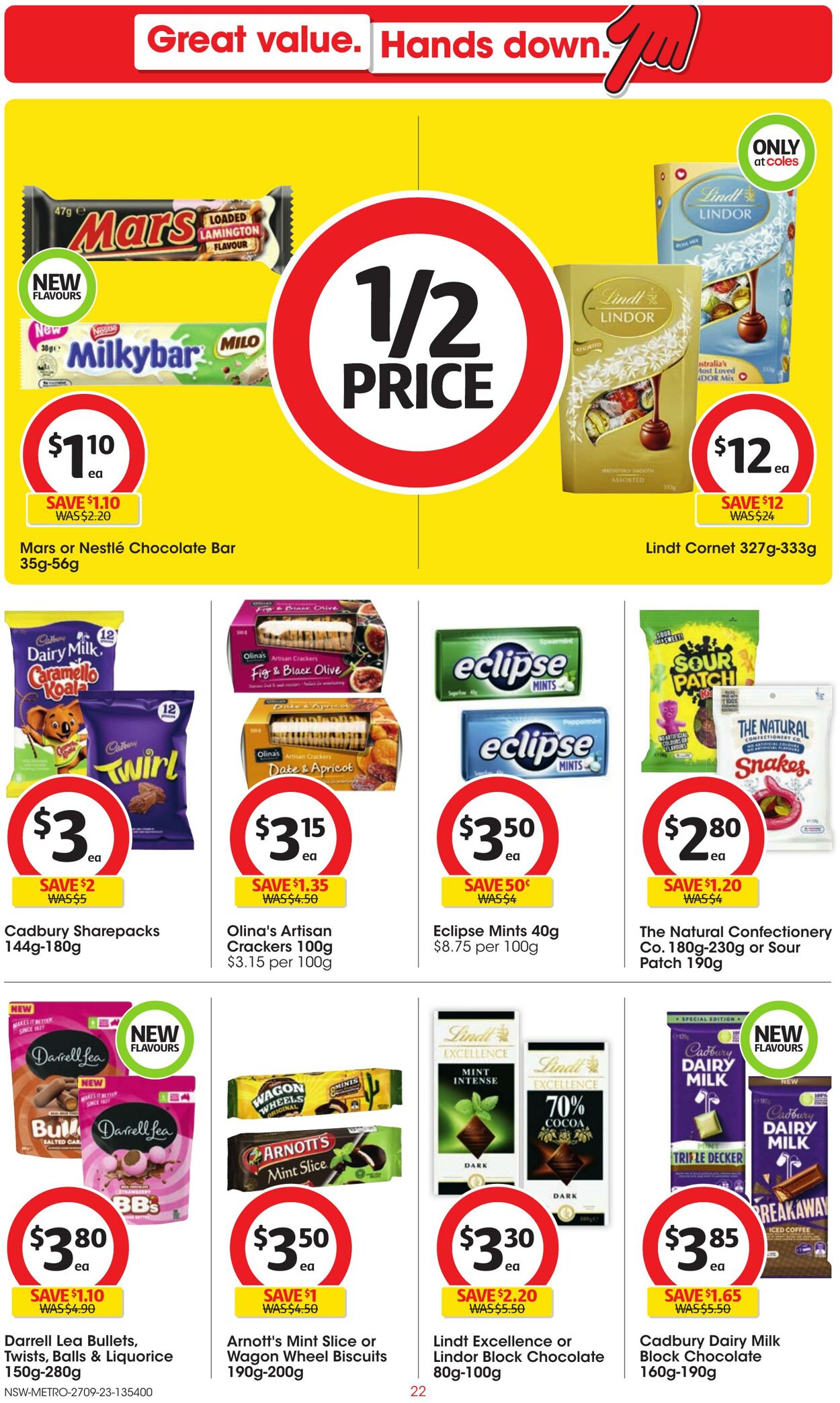 Catalogue Coles 27.09.2023 - 03.10.2023