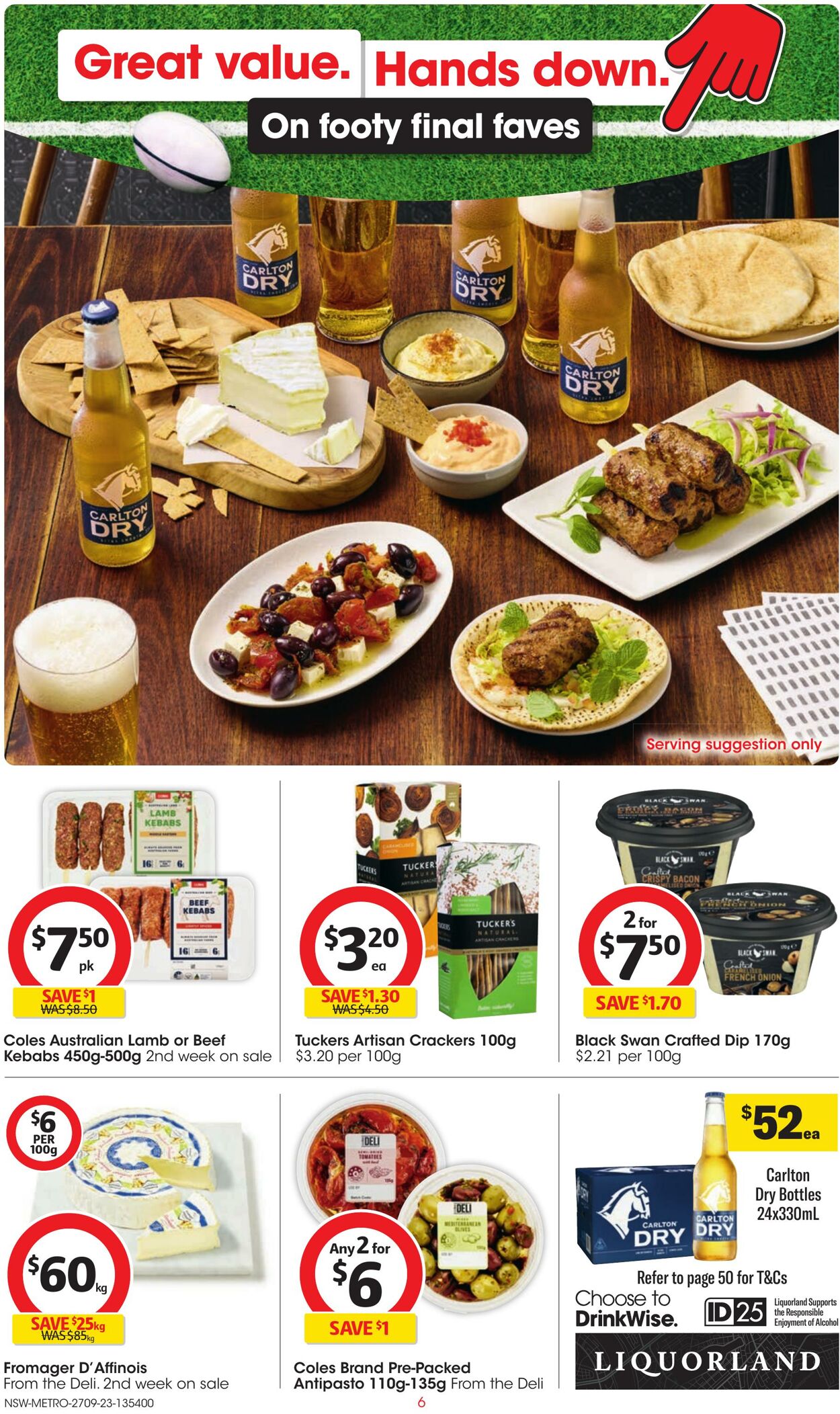 Catalogue Coles 27.09.2023 - 03.10.2023