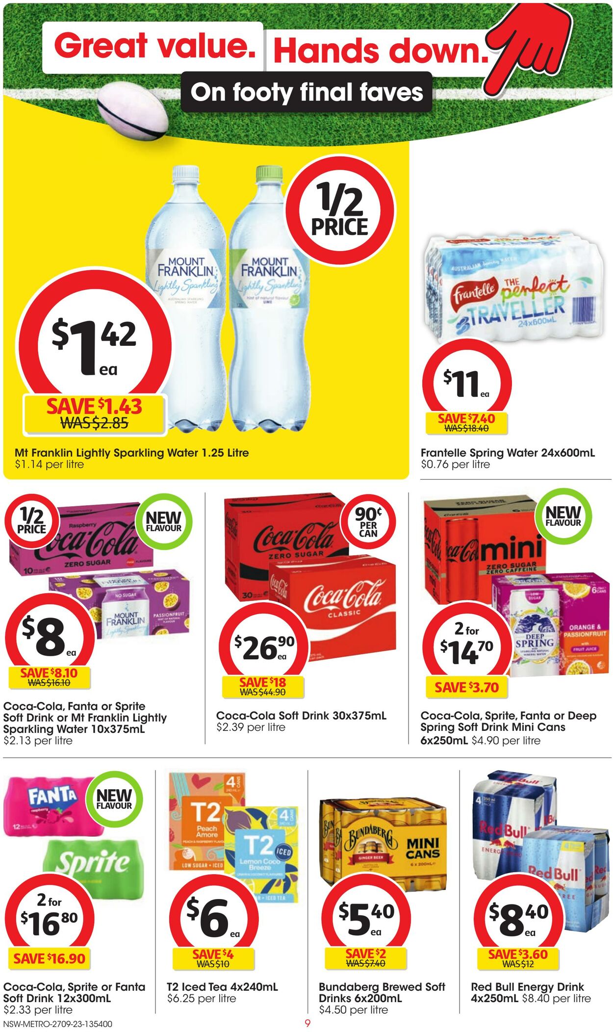 Catalogue Coles 27.09.2023 - 03.10.2023