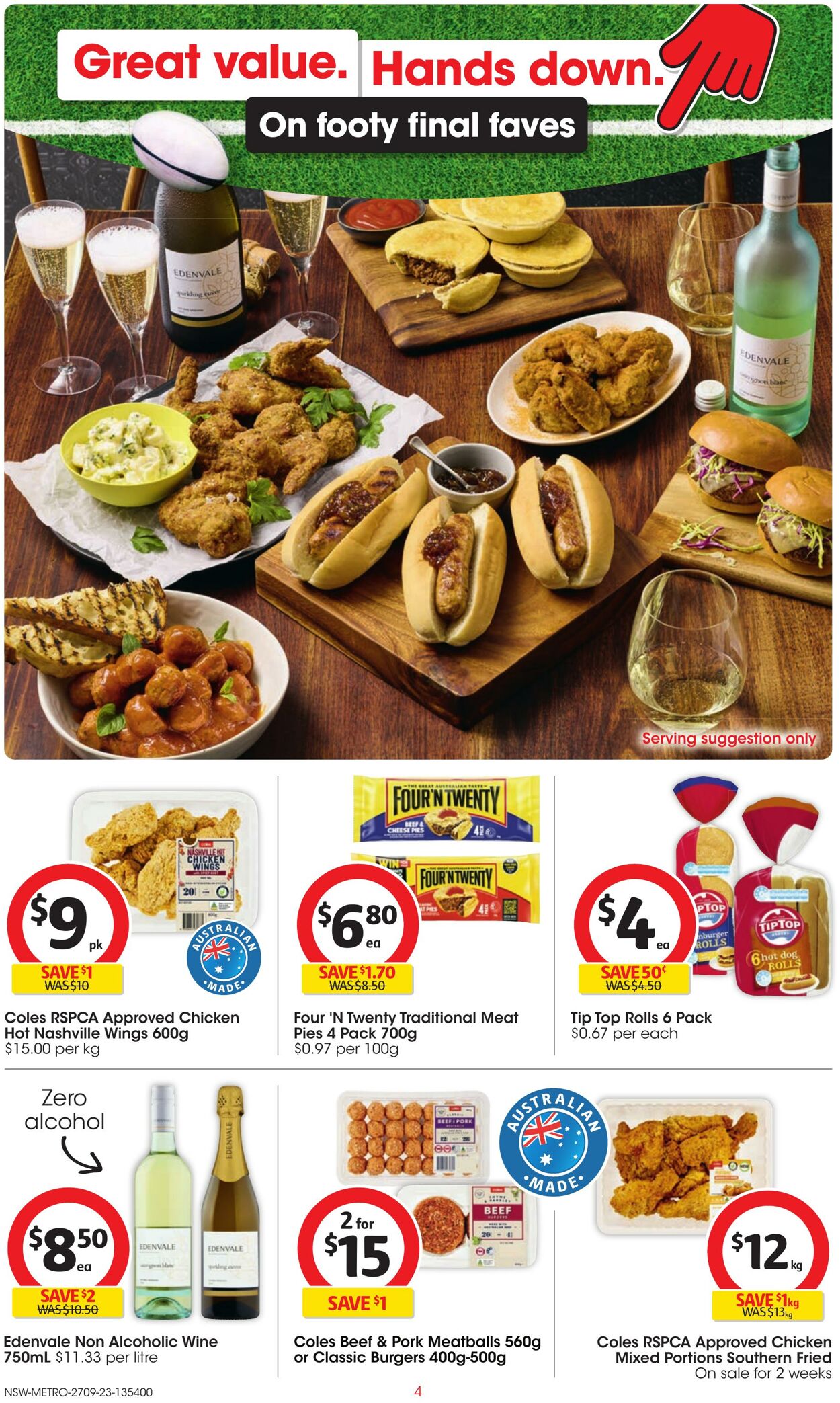 Catalogue Coles 27.09.2023 - 03.10.2023
