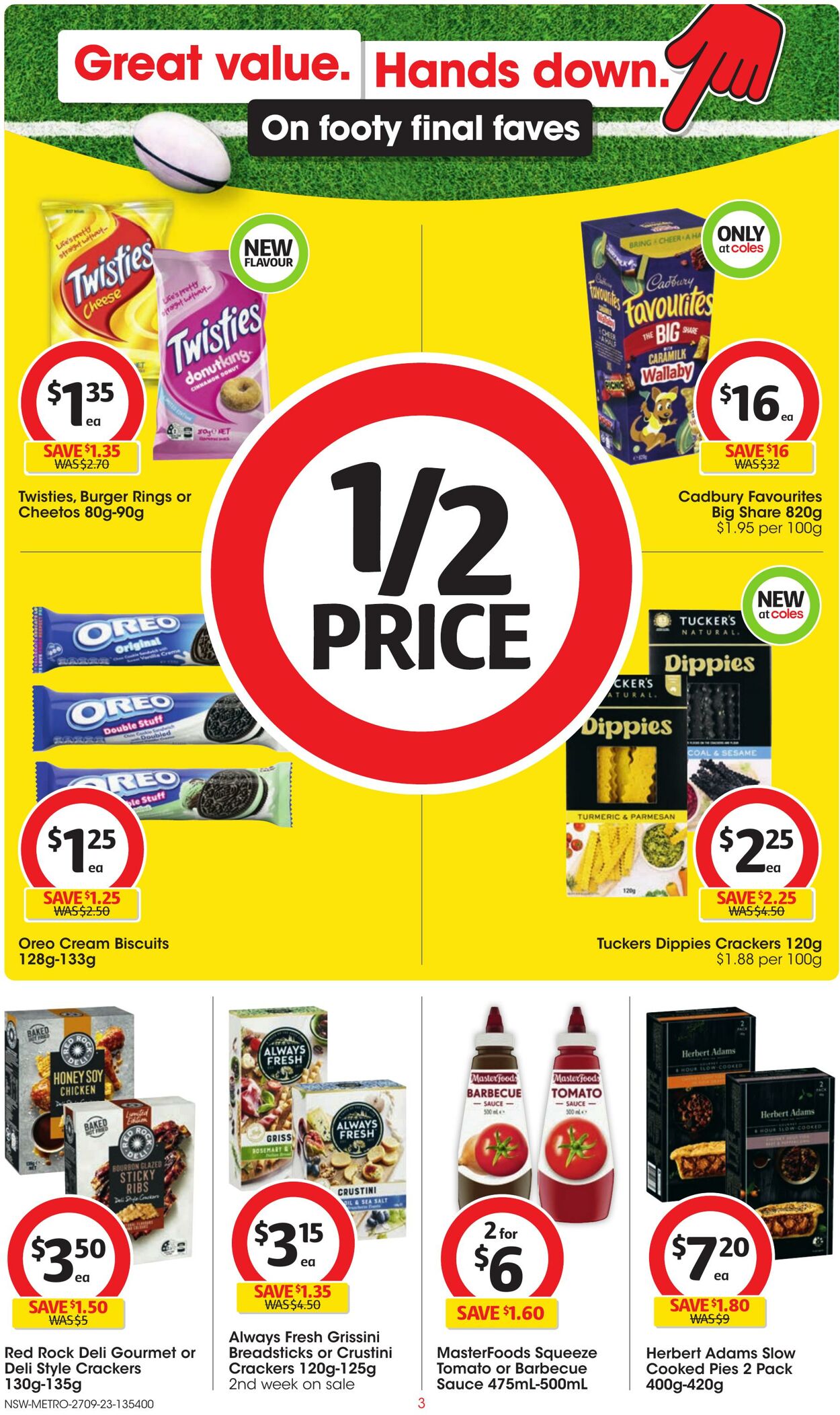 Catalogue Coles 27.09.2023 - 03.10.2023
