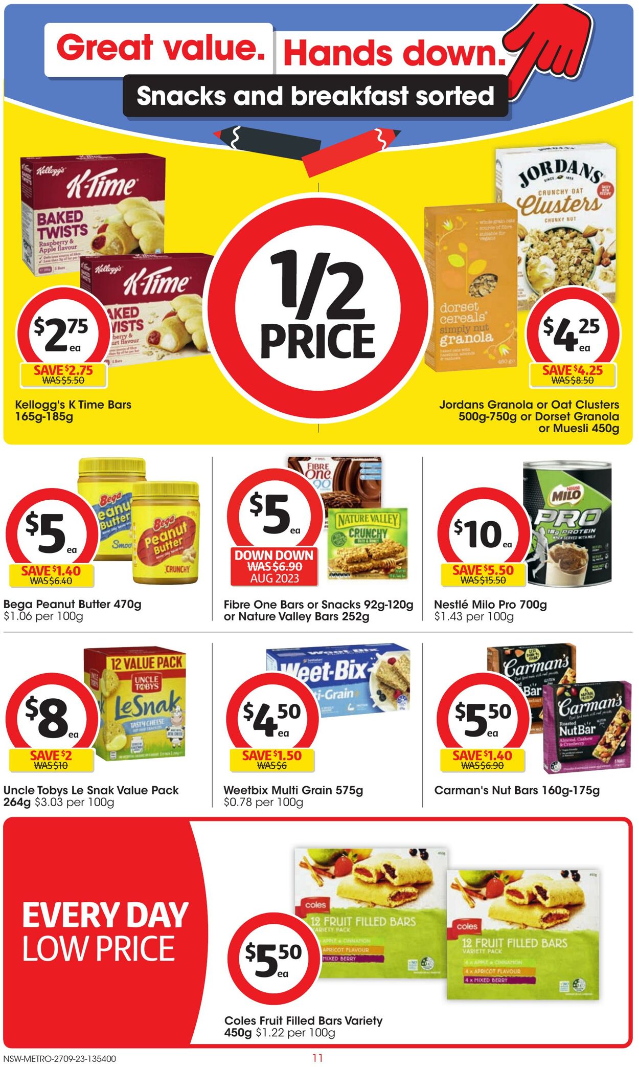 Catalogue Coles 27.09.2023 - 03.10.2023