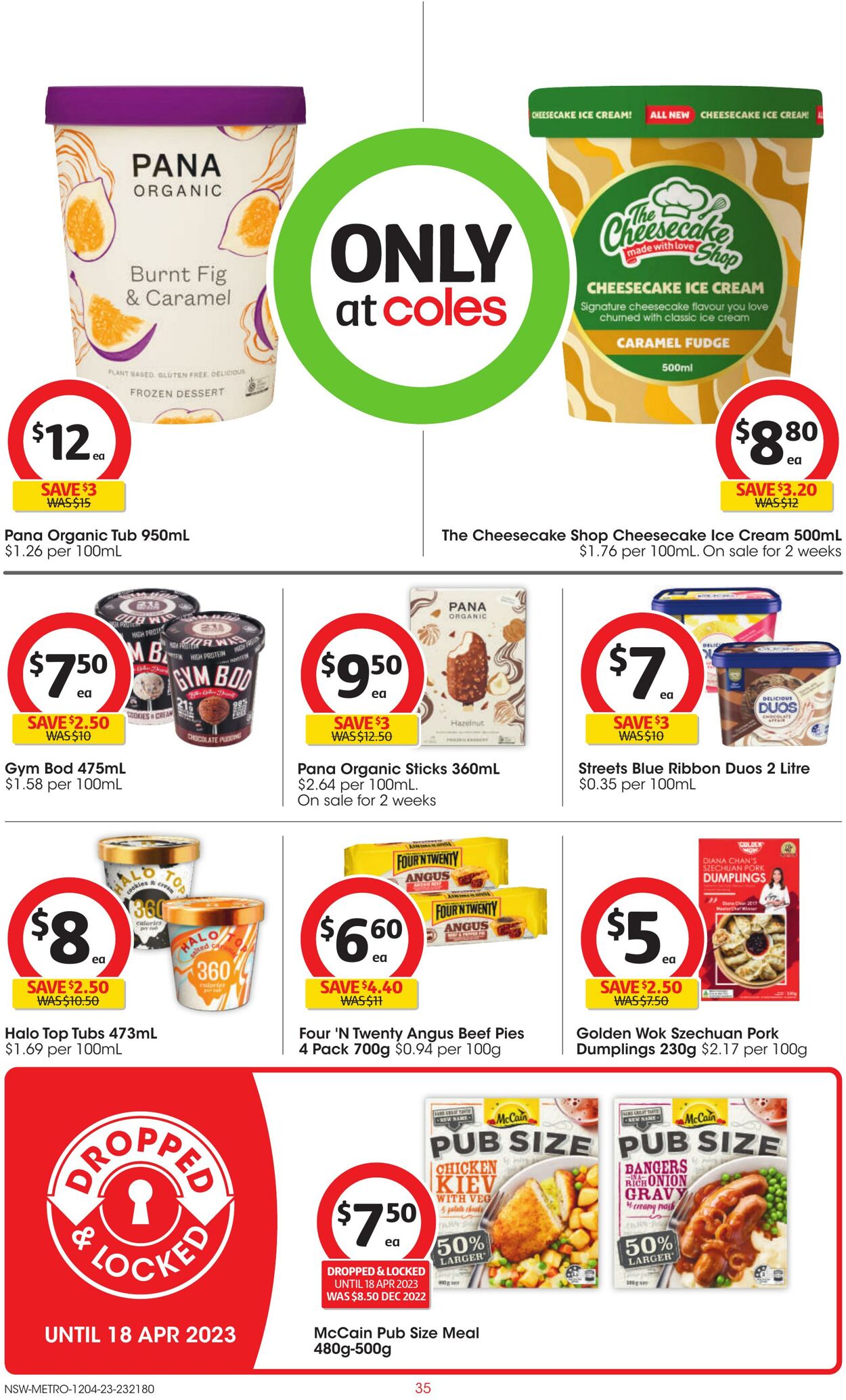 Catalogue Coles 12.04.2023 - 18.04.2023