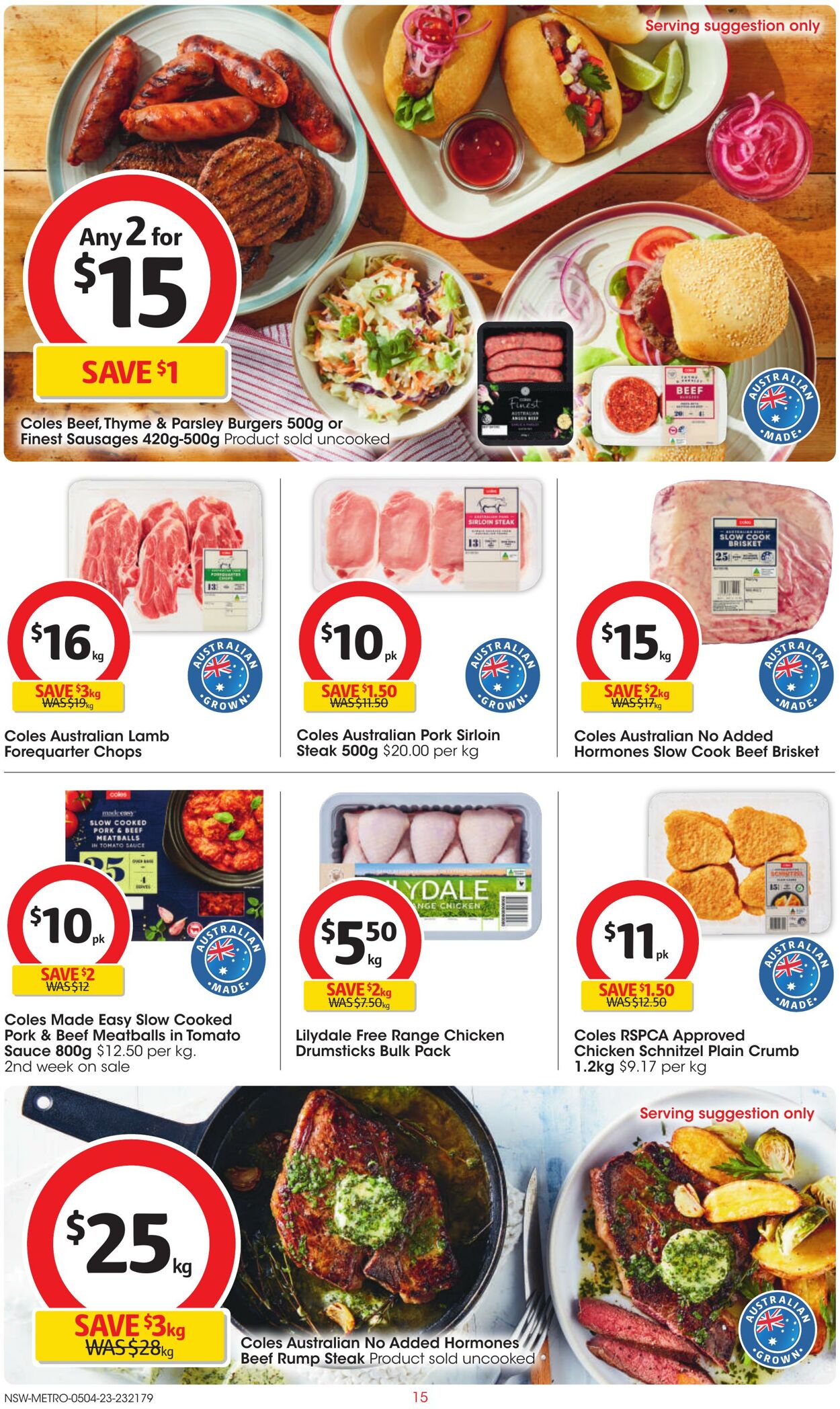 Catalogue Coles 05.04.2023 - 11.04.2023