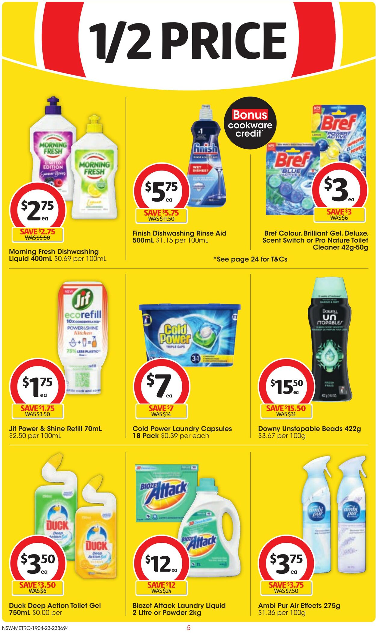 Catalogue Coles 19.04.2023 - 25.04.2023