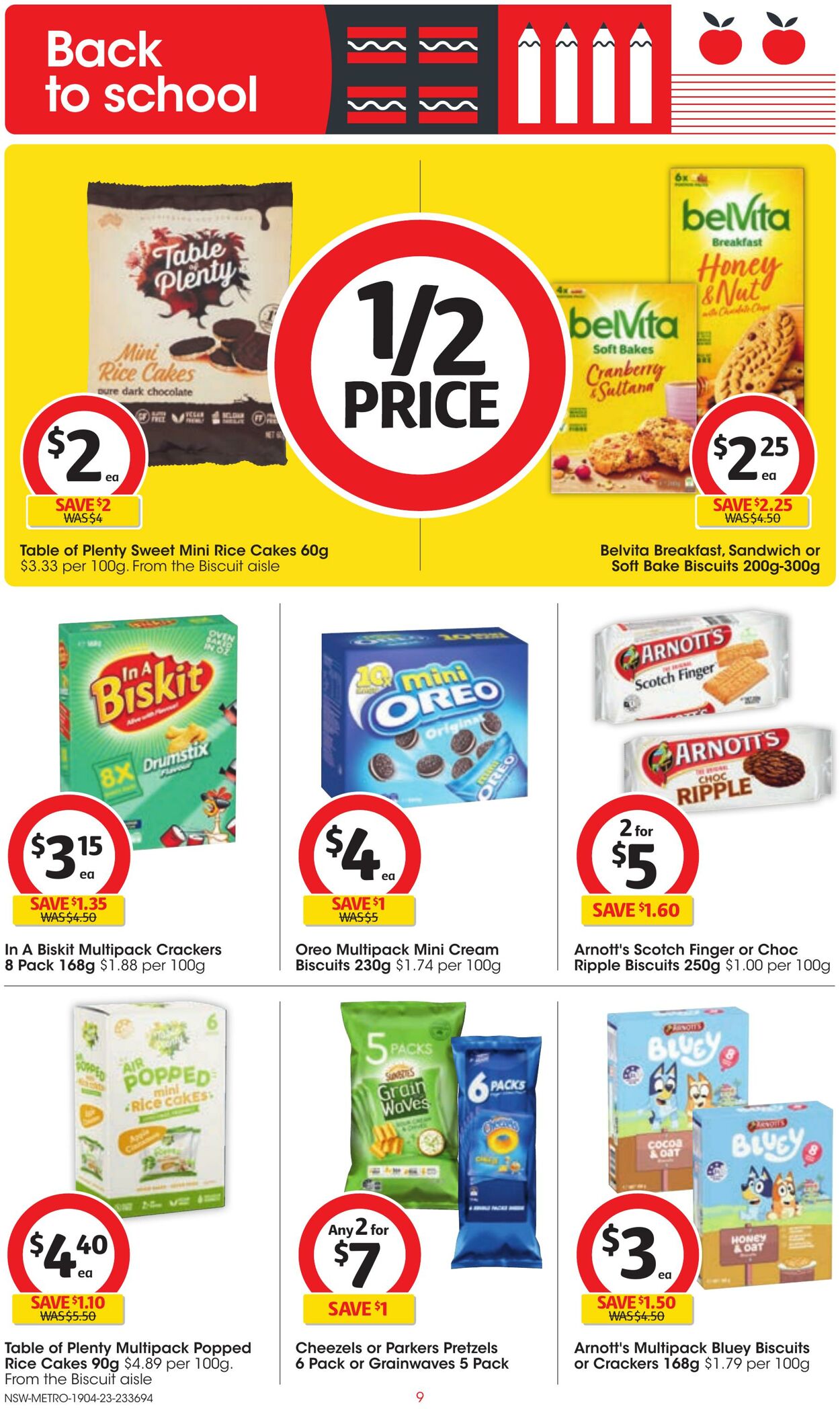 Catalogue Coles 19.04.2023 - 25.04.2023