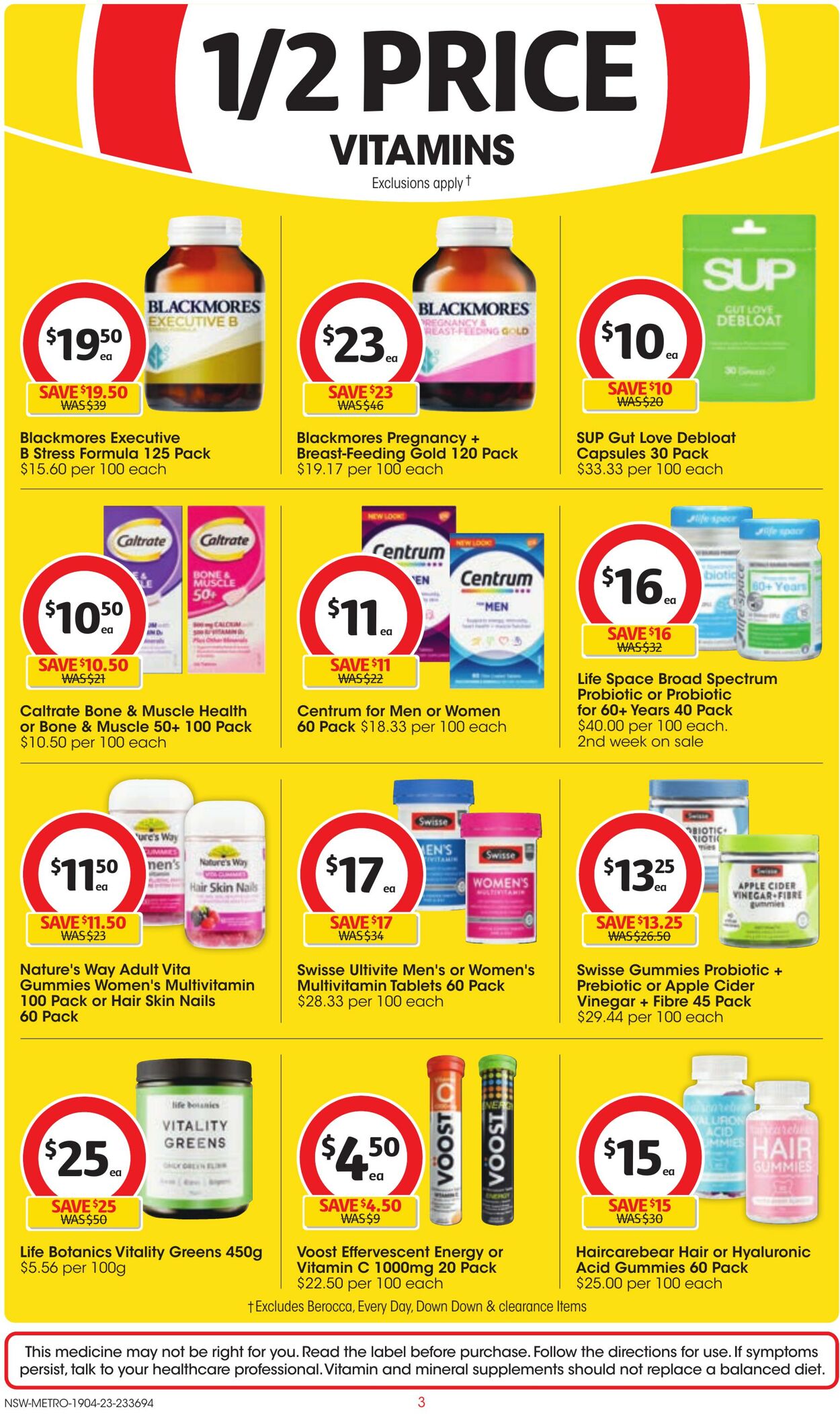 Catalogue Coles 19.04.2023 - 25.04.2023