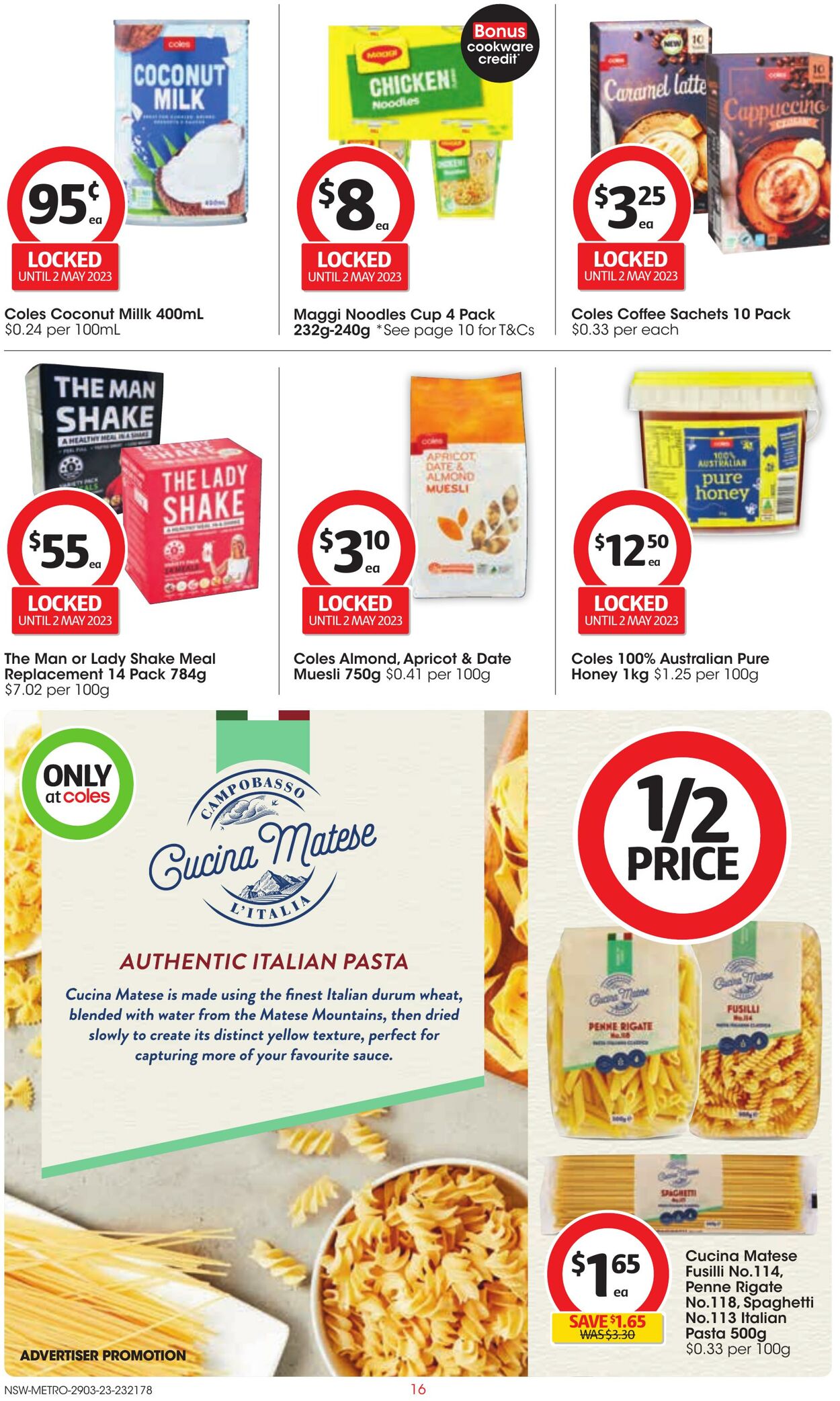 Catalogue Coles 29.03.2023 - 04.04.2023