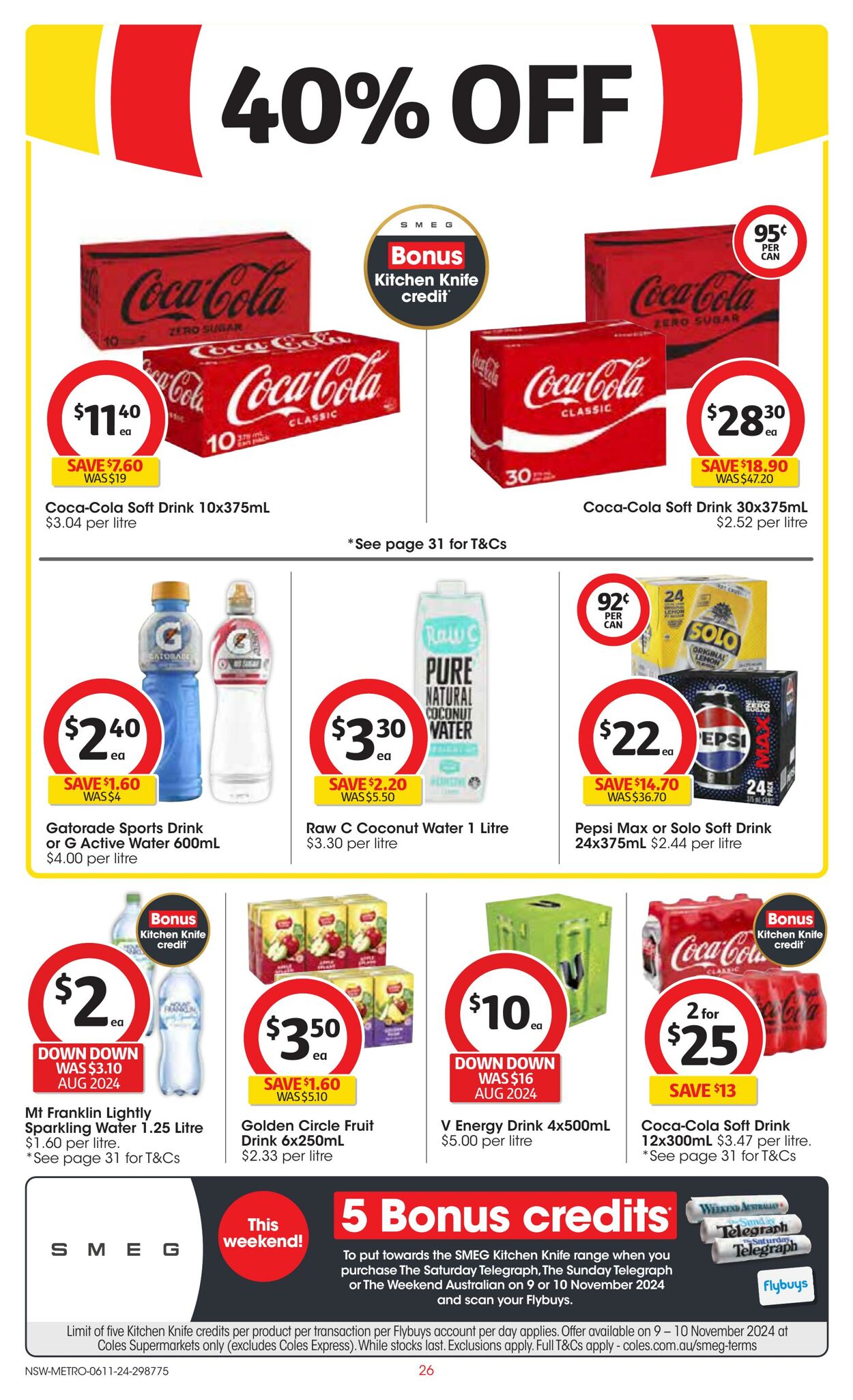 Catalogue Coles 07.11.2024 - 12.11.2024