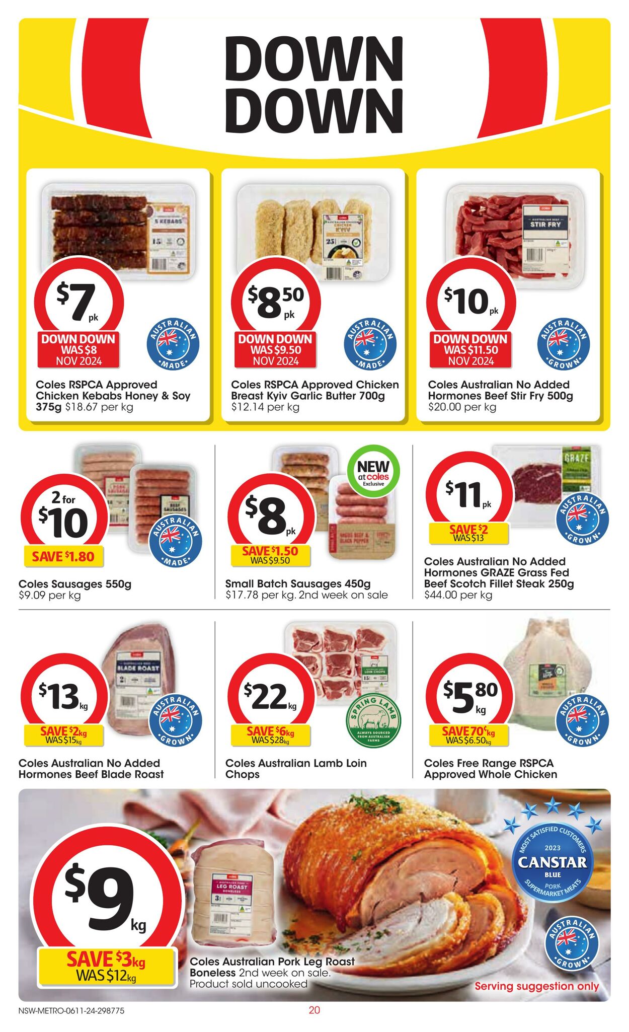 Catalogue Coles 07.11.2024 - 12.11.2024