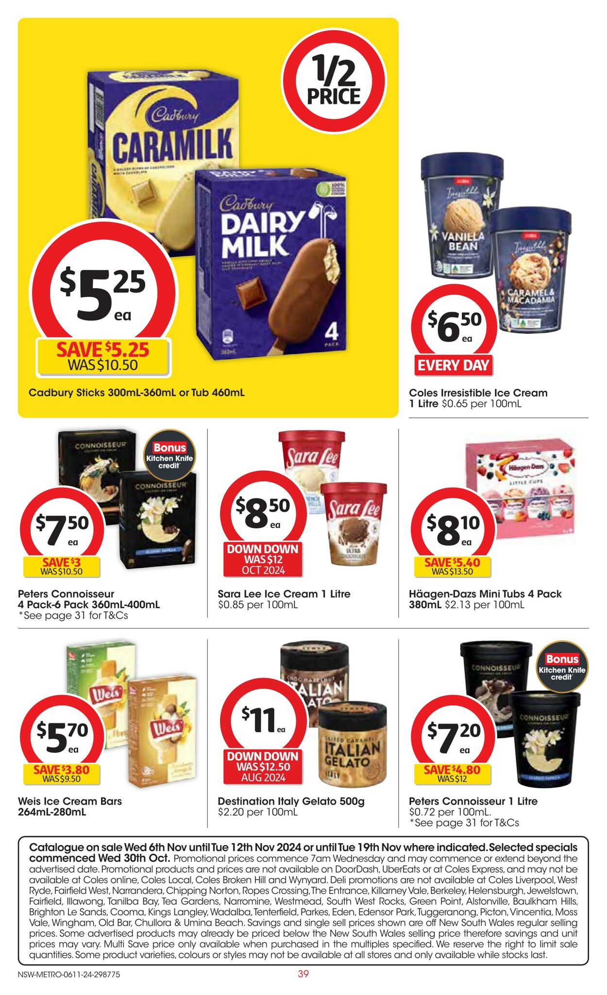 Catalogue Coles 07.11.2024 - 12.11.2024