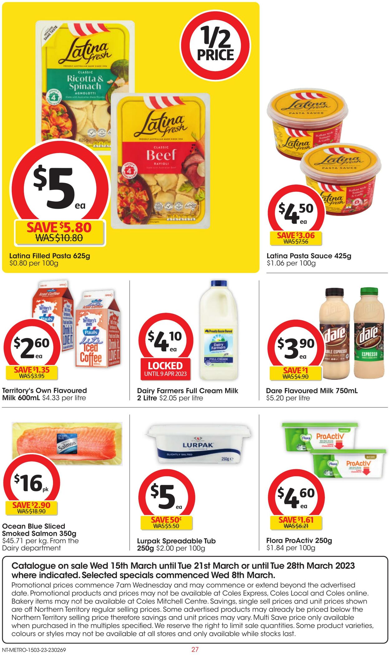 Catalogue Coles 15.03.2023 - 21.03.2023