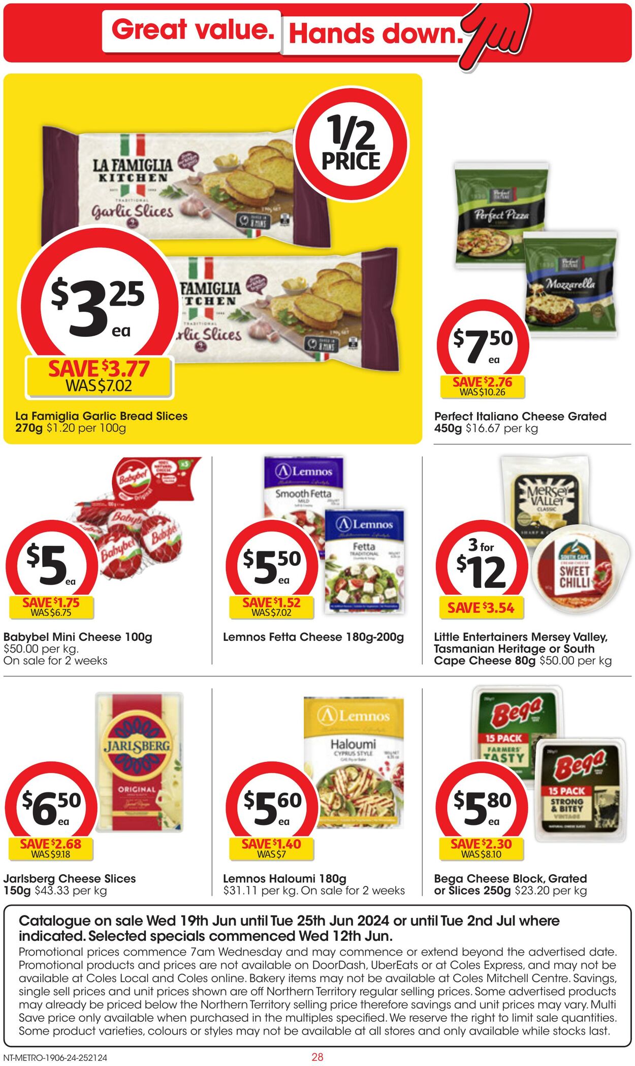 Catalogue Coles 19.06.2024 - 25.06.2024