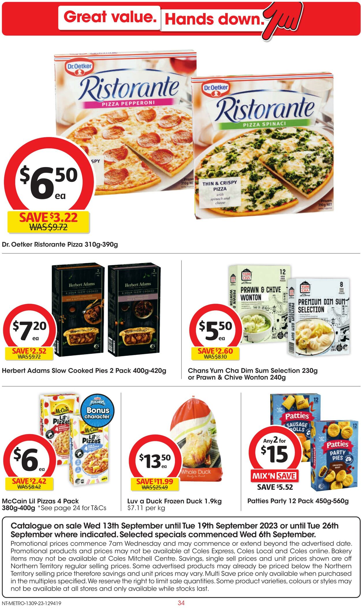Catalogue Coles 06.09.2023 - 12.09.2023