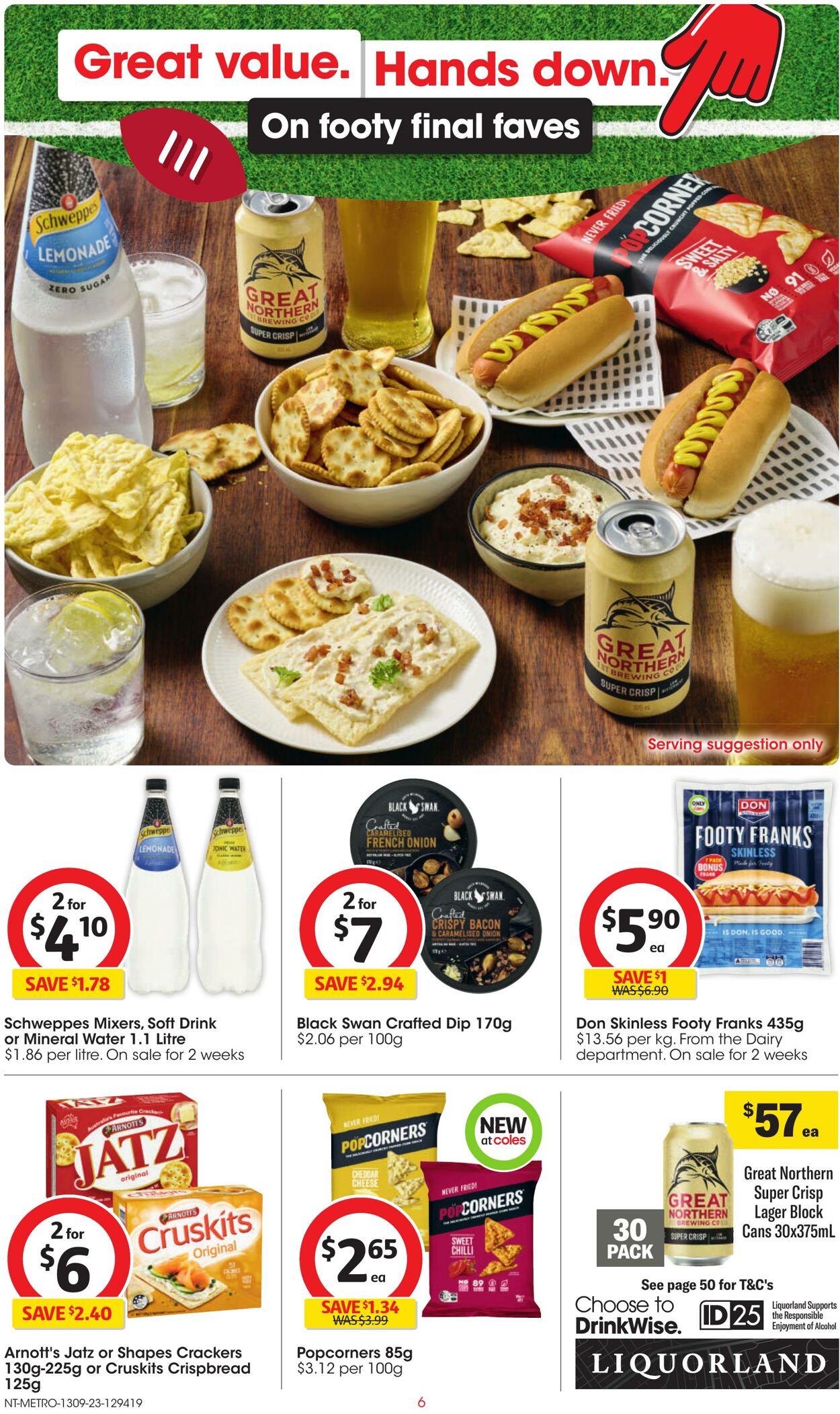 Catalogue Coles 06.09.2023 - 12.09.2023