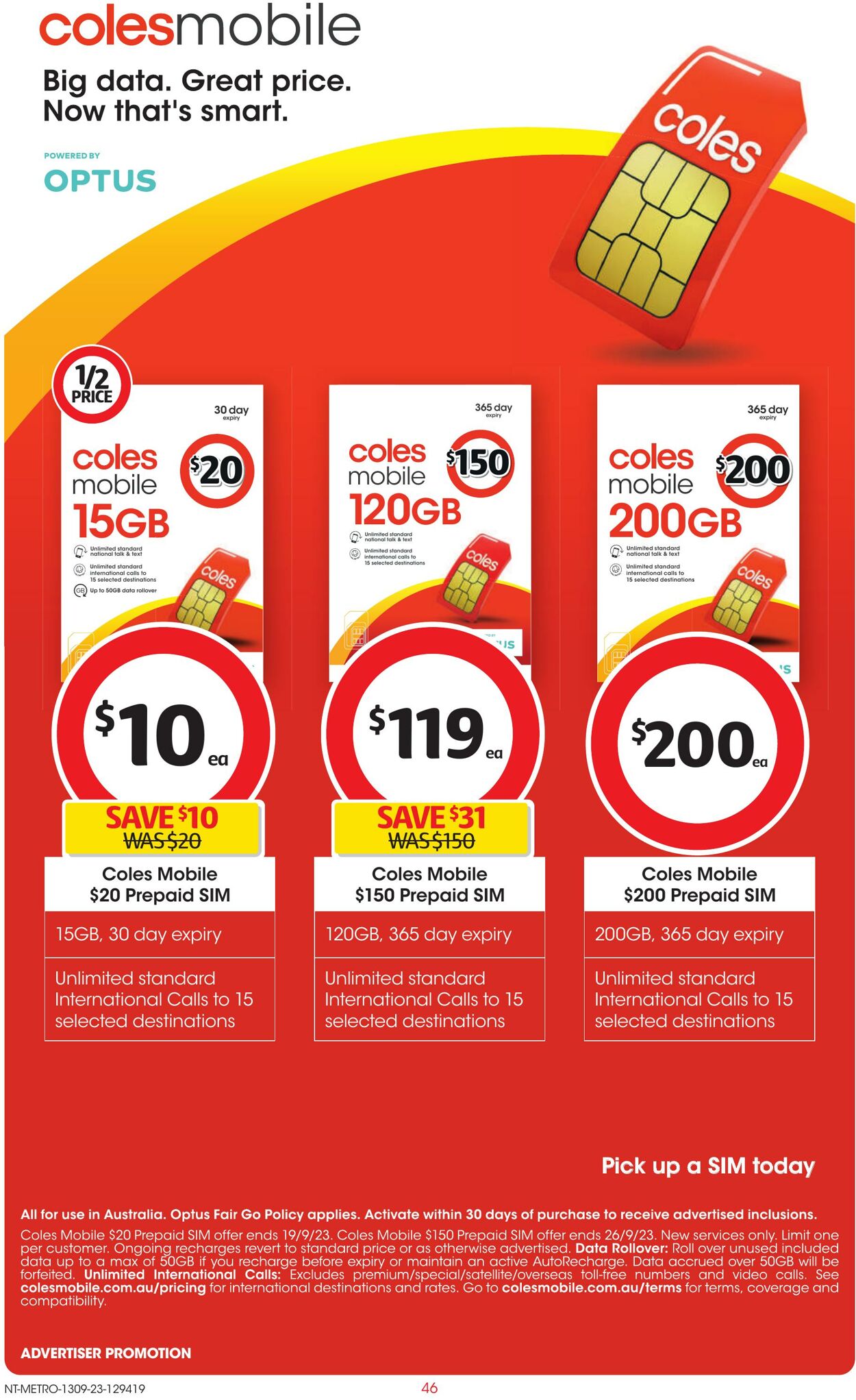 Catalogue Coles 06.09.2023 - 12.09.2023