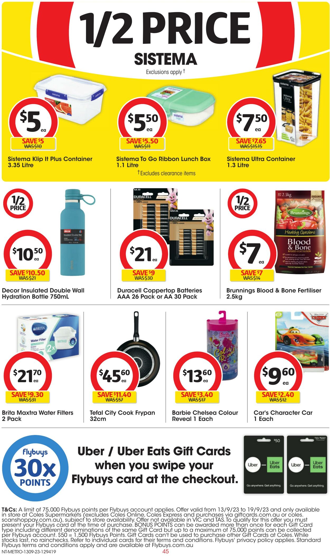 Catalogue Coles 06.09.2023 - 12.09.2023