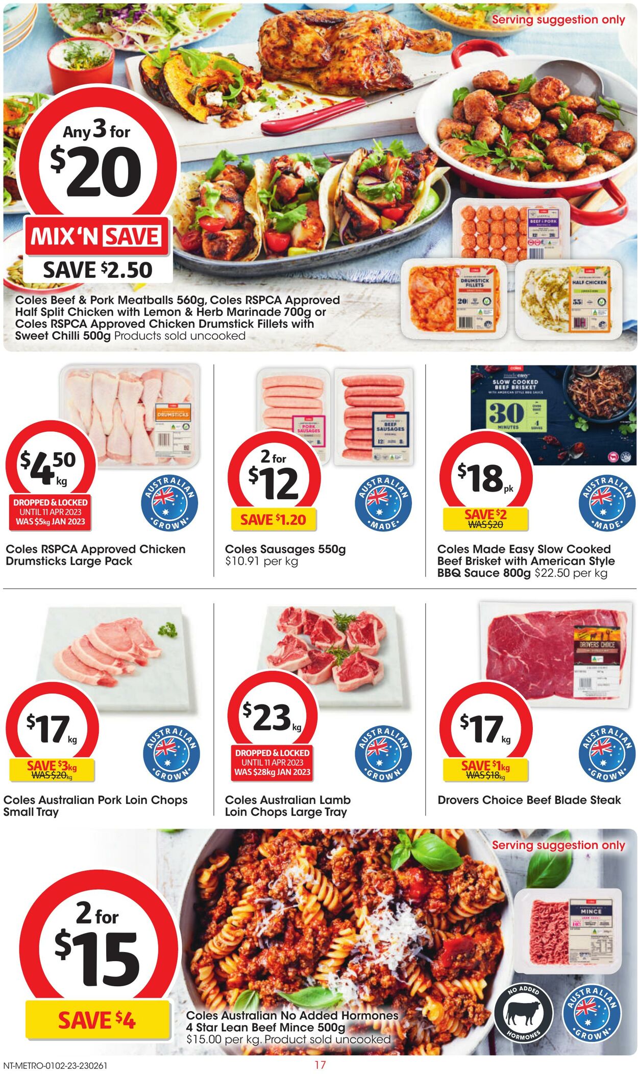 Catalogue Coles 01.02.2023 - 07.02.2023